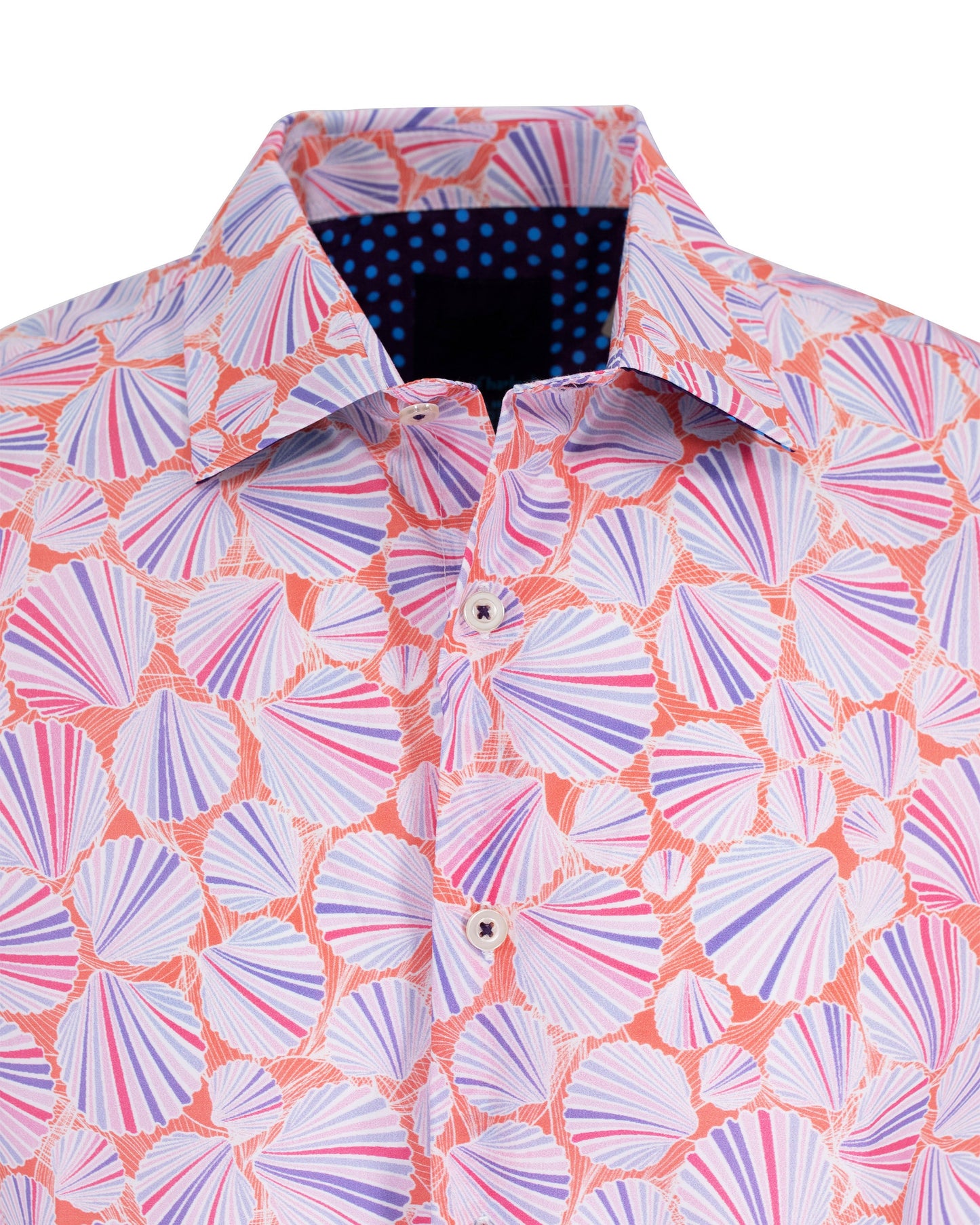 GEORGE SHELLS SHIRT IN FLAME
