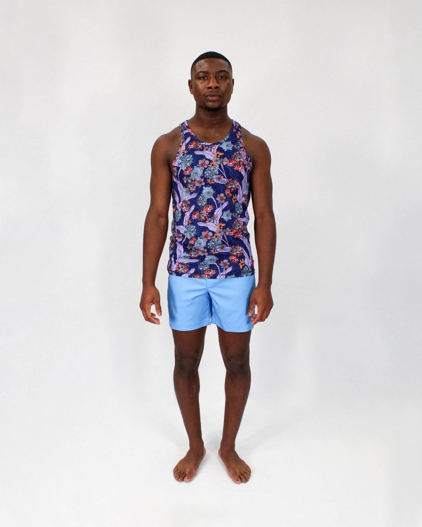 POOL OXFORD SWIM SHORT - BLUE