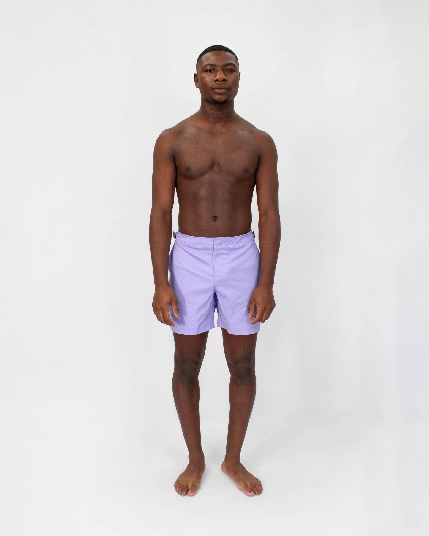 POOL OXFORD SWIM SHORT - LAVENDER