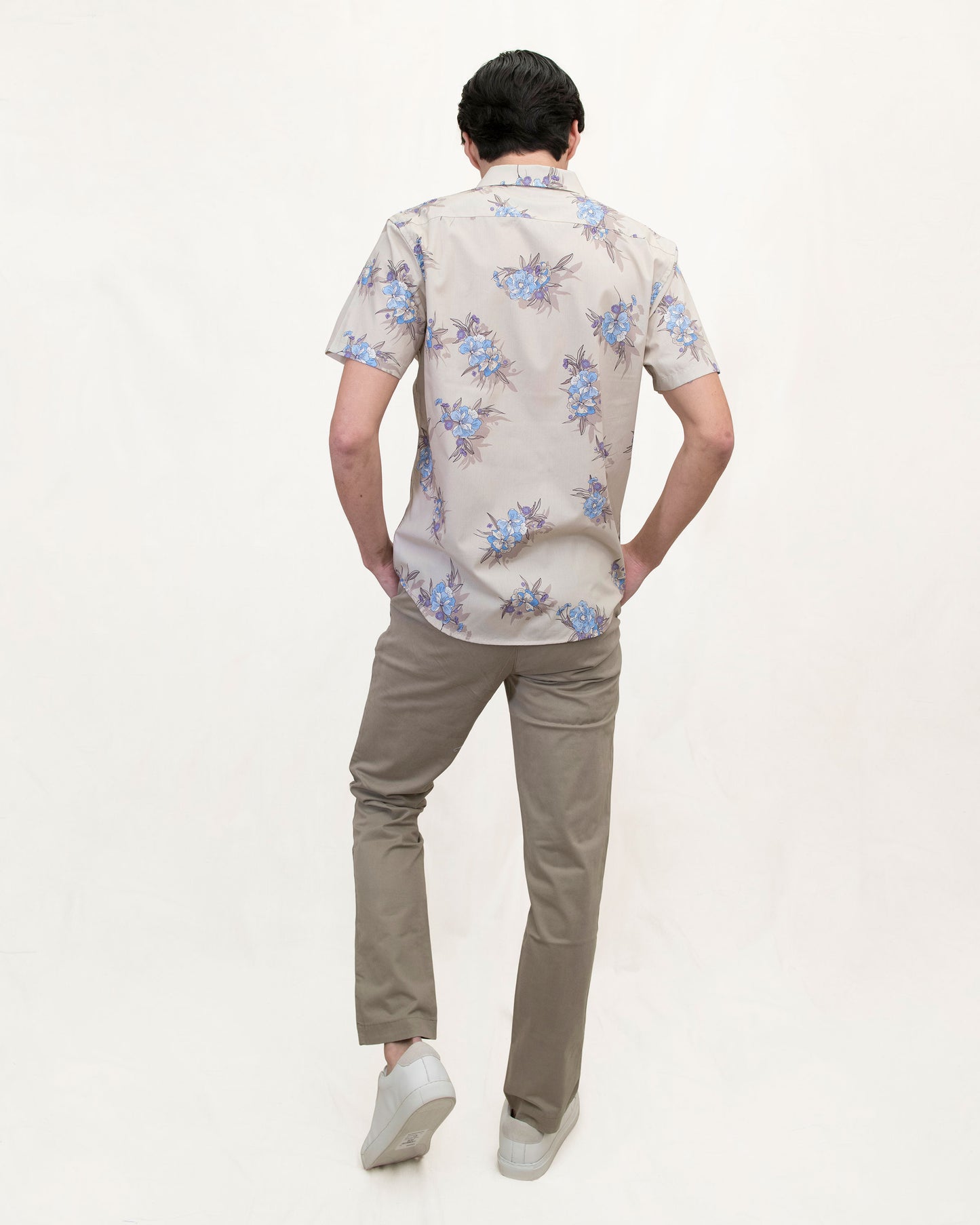 TIM OXFORD HARMONY SHIRT - PUMICE
