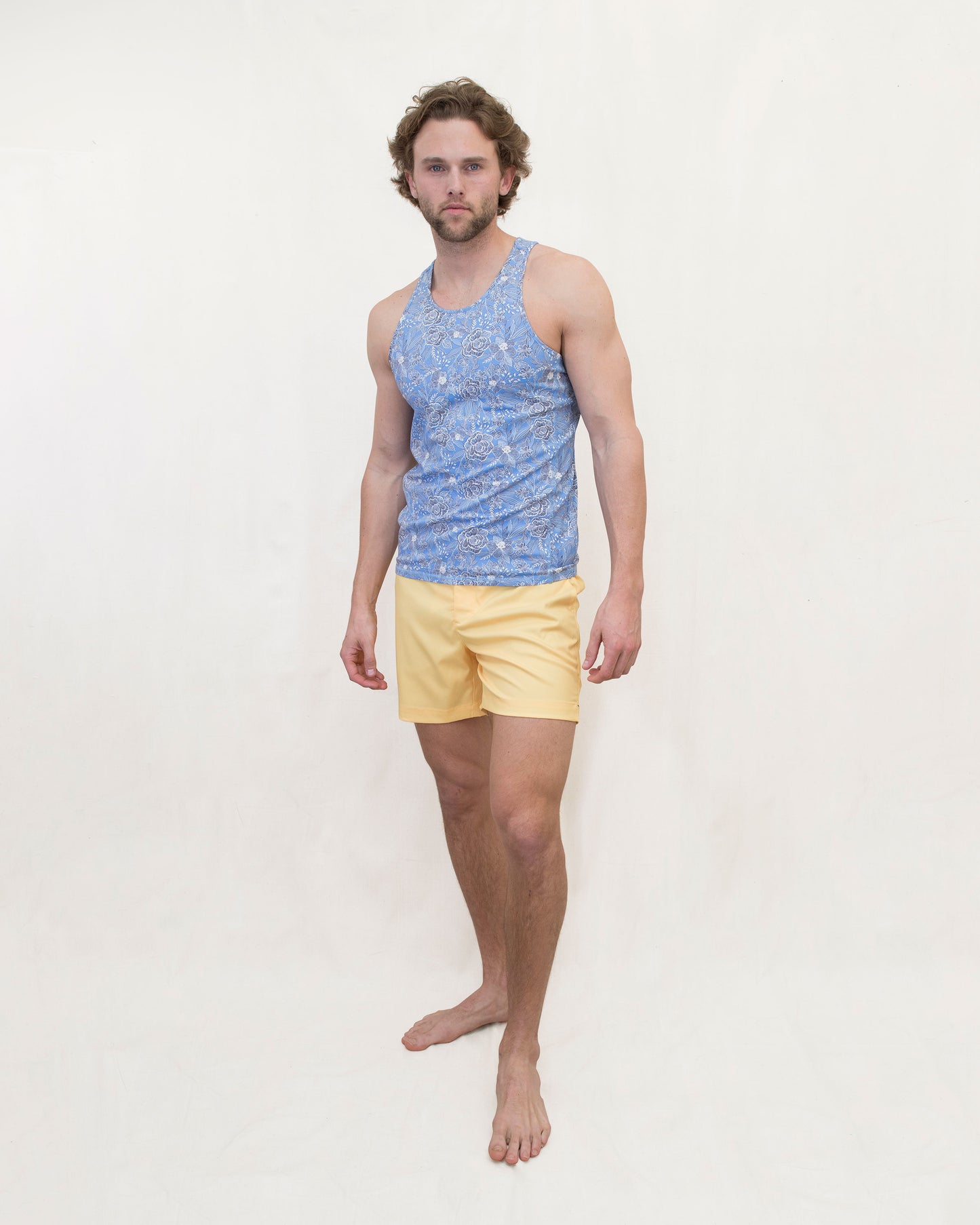POOL OXFORD SWIM SHORT - SUNSHINE