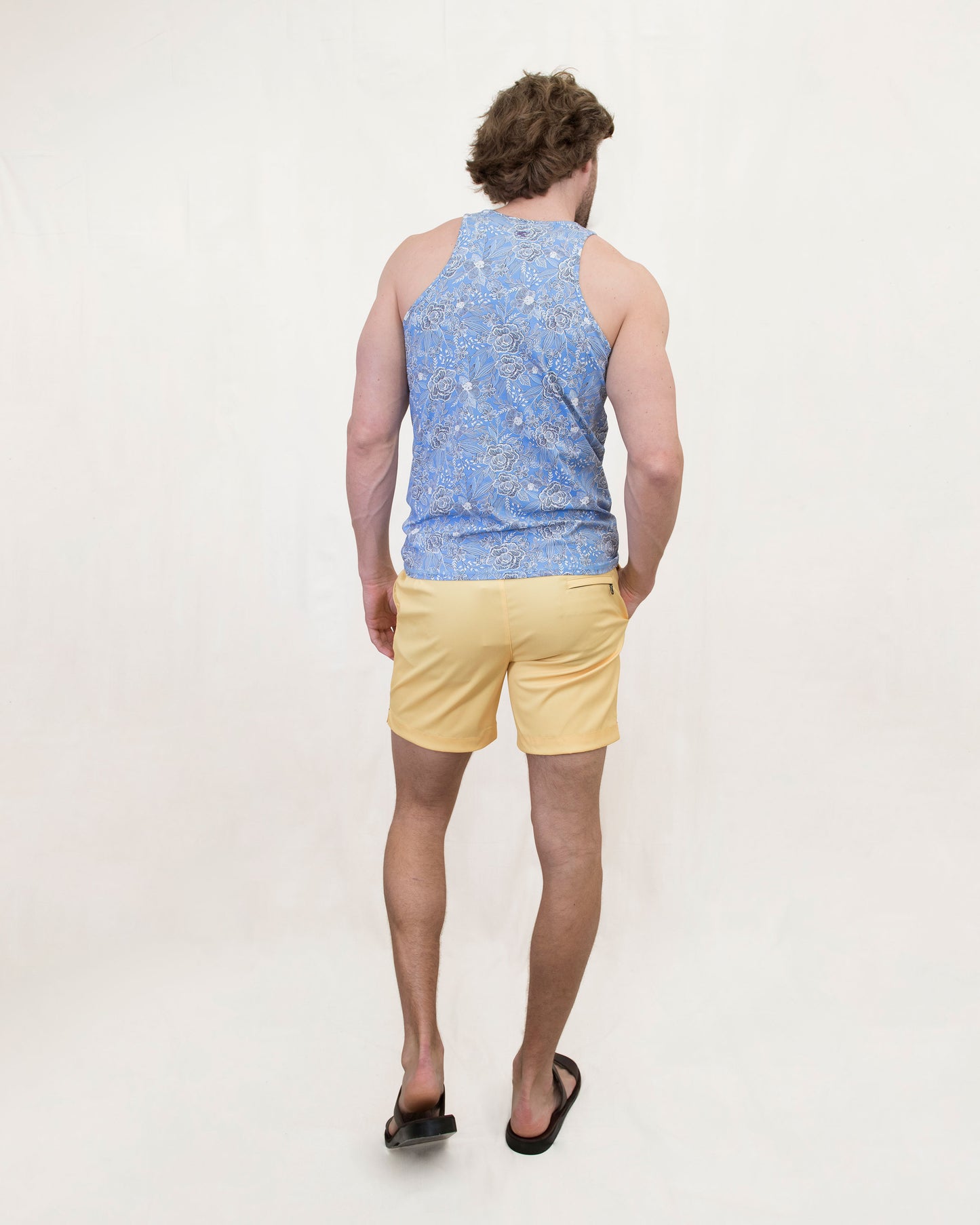 POOL OXFORD SWIM SHORT - SUNSHINE