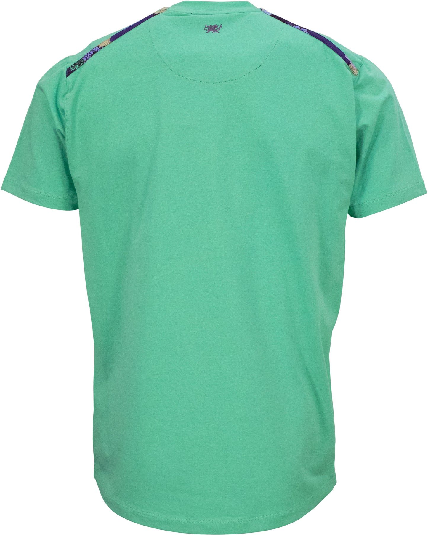 CARSON EMBOSSED FLORAL TEE - CLOVER
