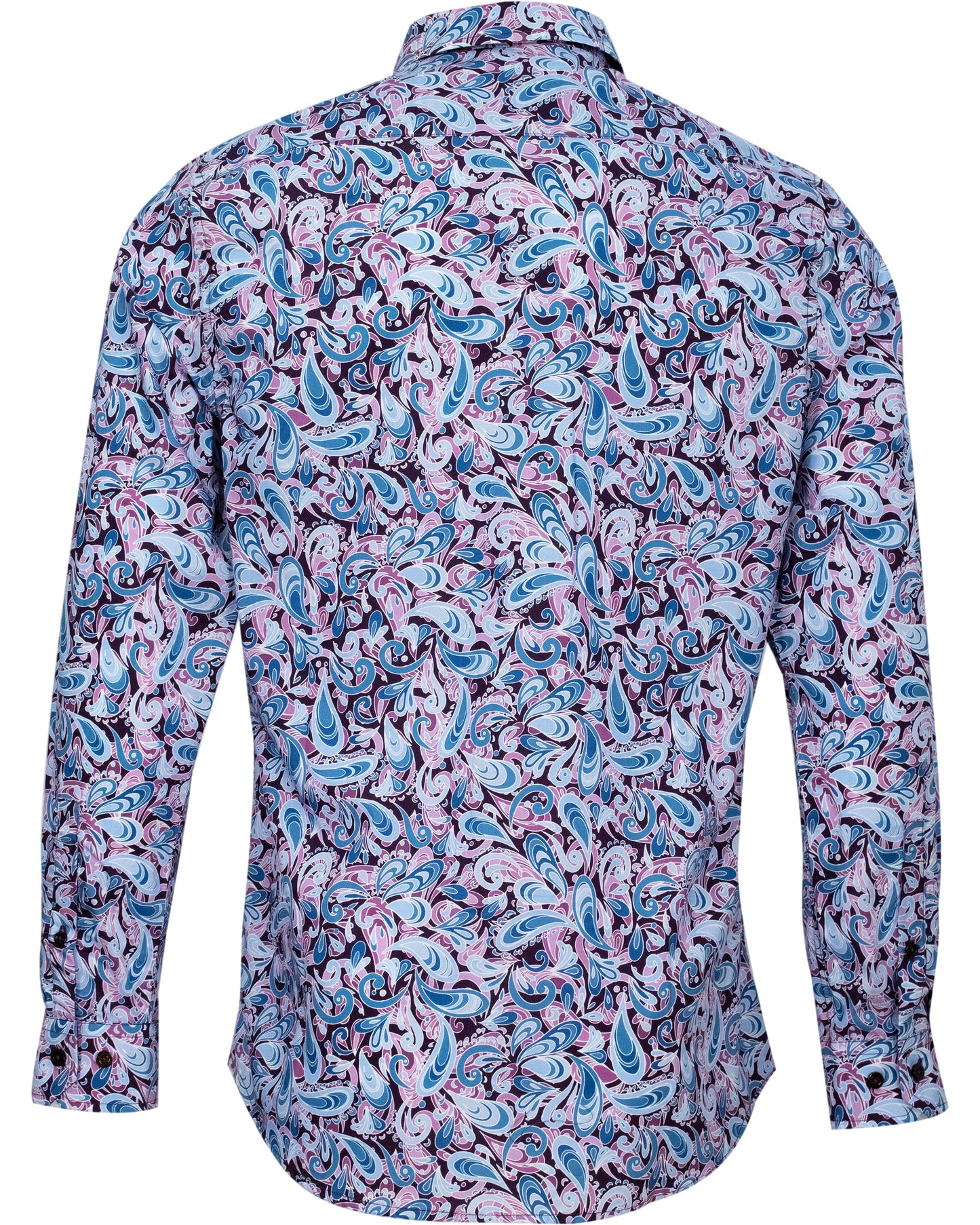MITCHELL DREAM SWIRL SHIRT - PLUM