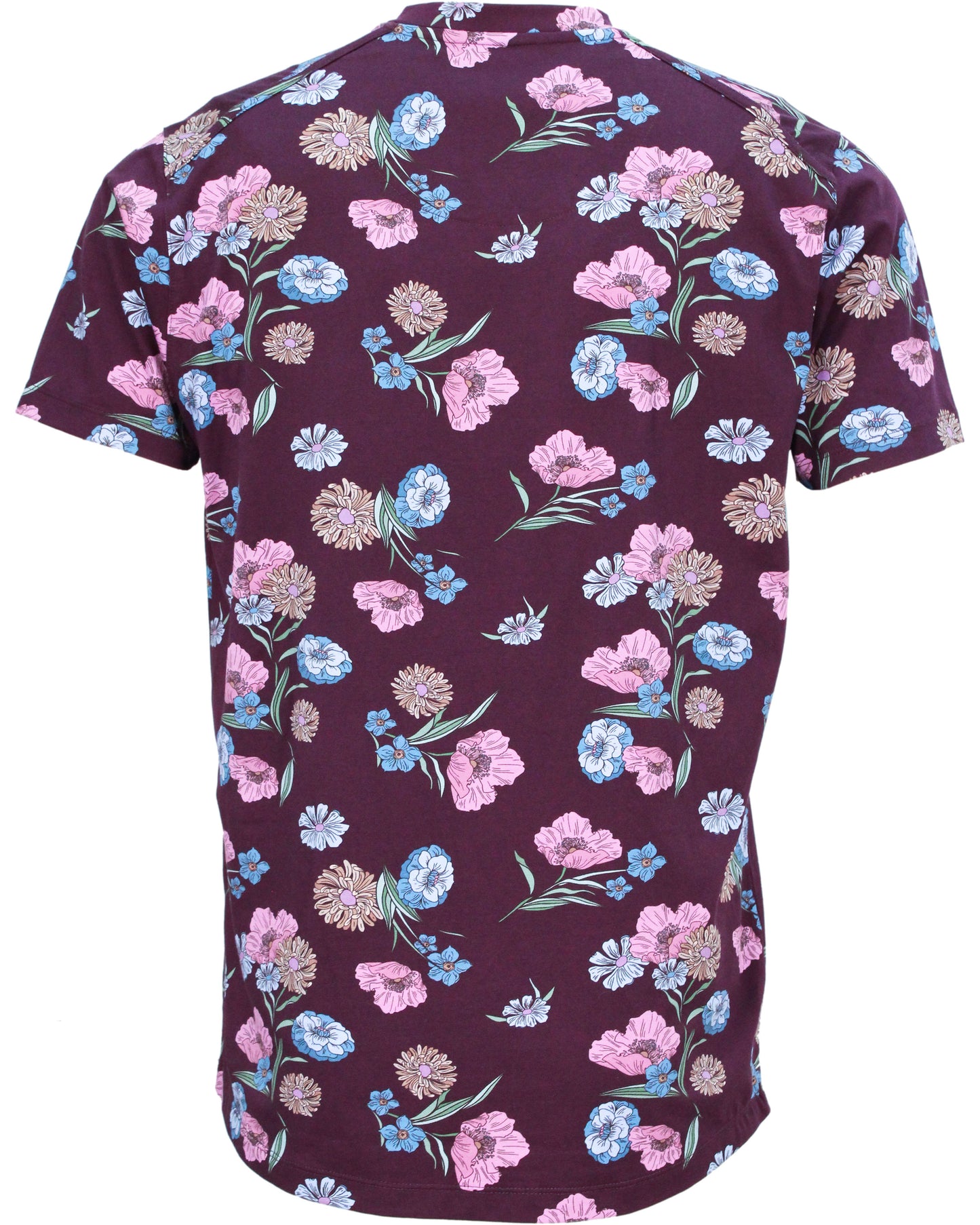 MAZE SPACED FLORAL PLUM