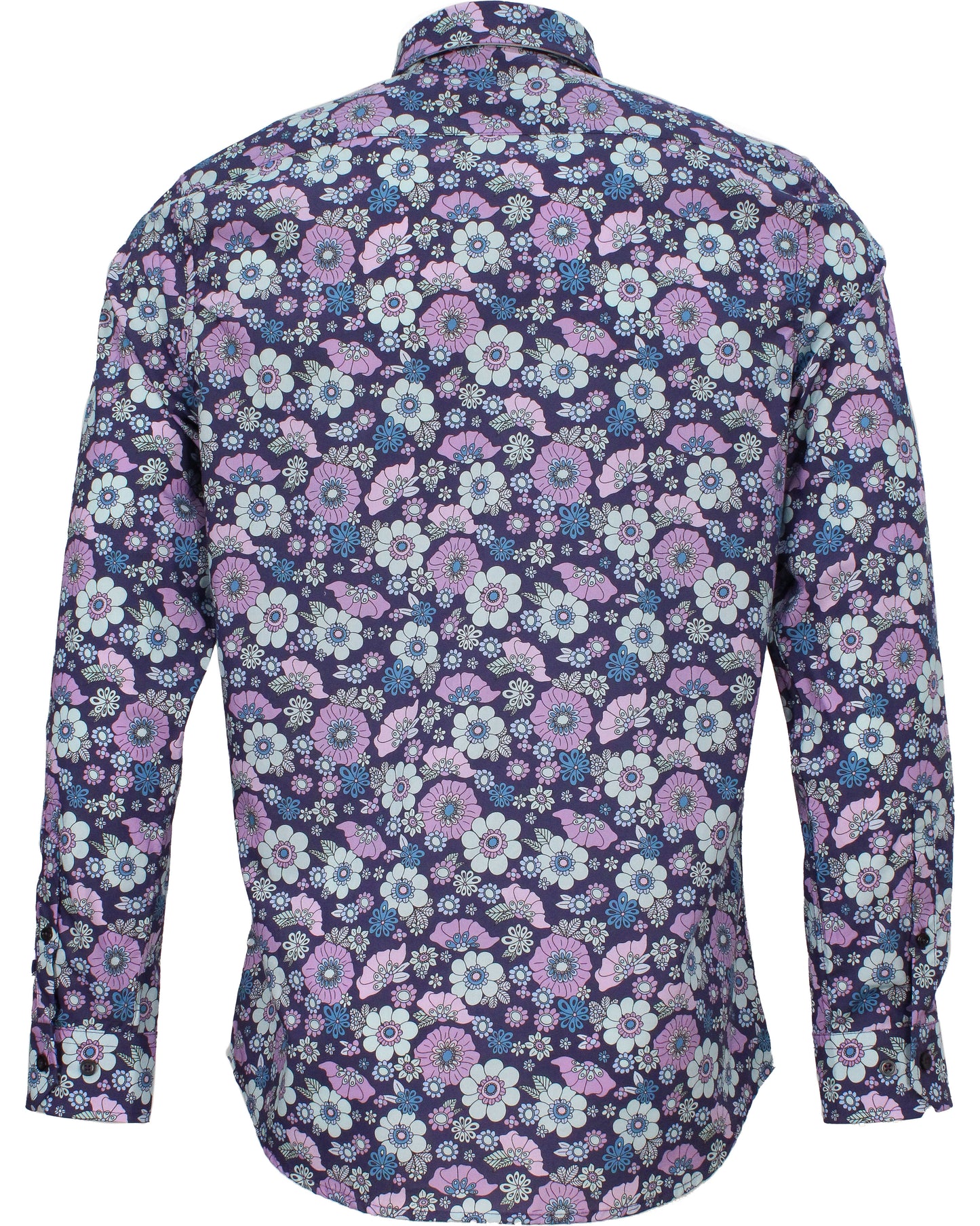MITCHELL JOYFUL FLORAL SHIRT - SKIPPER