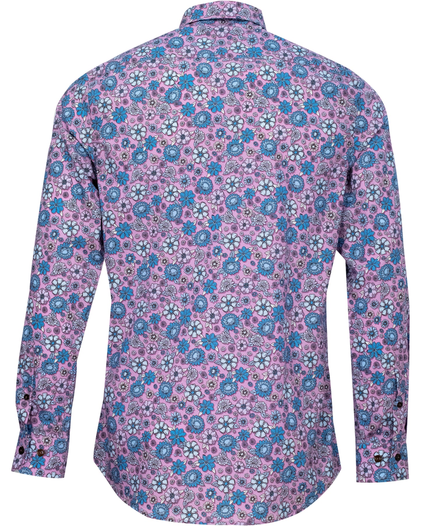 NIGEL GROUPIE FLORAL SHIRT - PINK