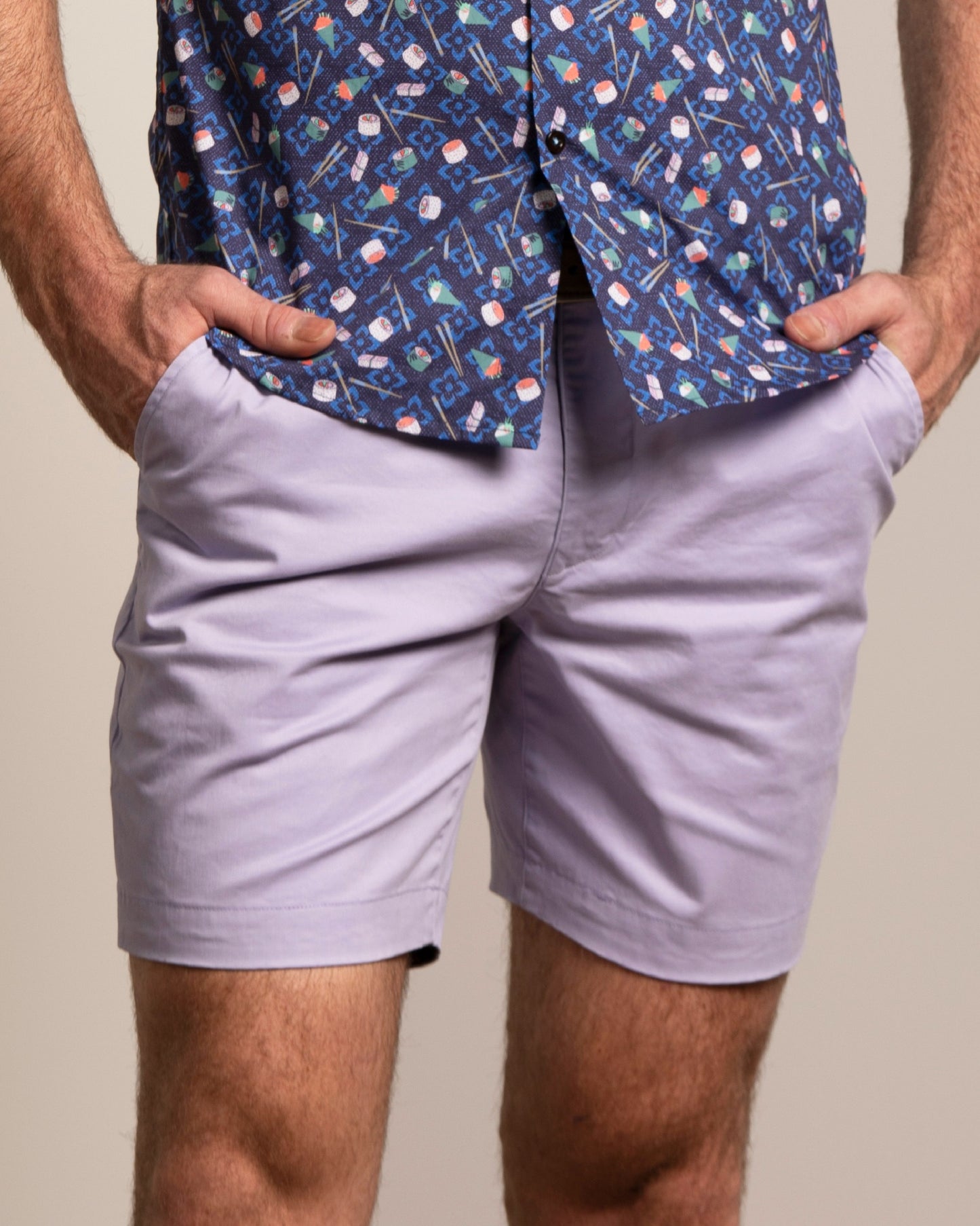 JOHN 2 SHORTS IN LILAC