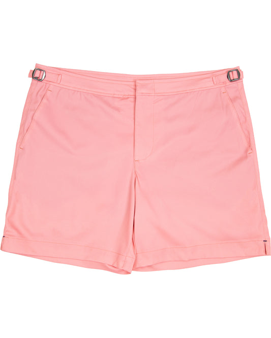 NEPTUNE OXFORD TAILORED SWIM SHORT - FRESH PINK