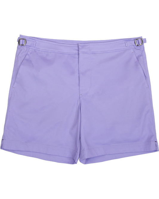 NEPTUNE OXFORD TAILORED SWIM SHORT - LAVENDER