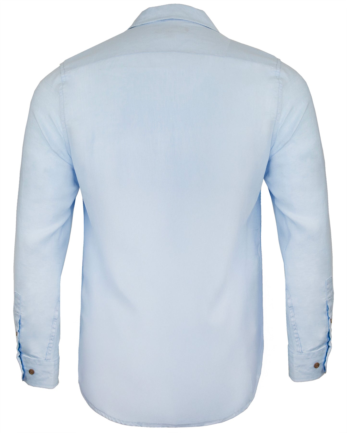 LIONEL LINEN SHIRT - SKY