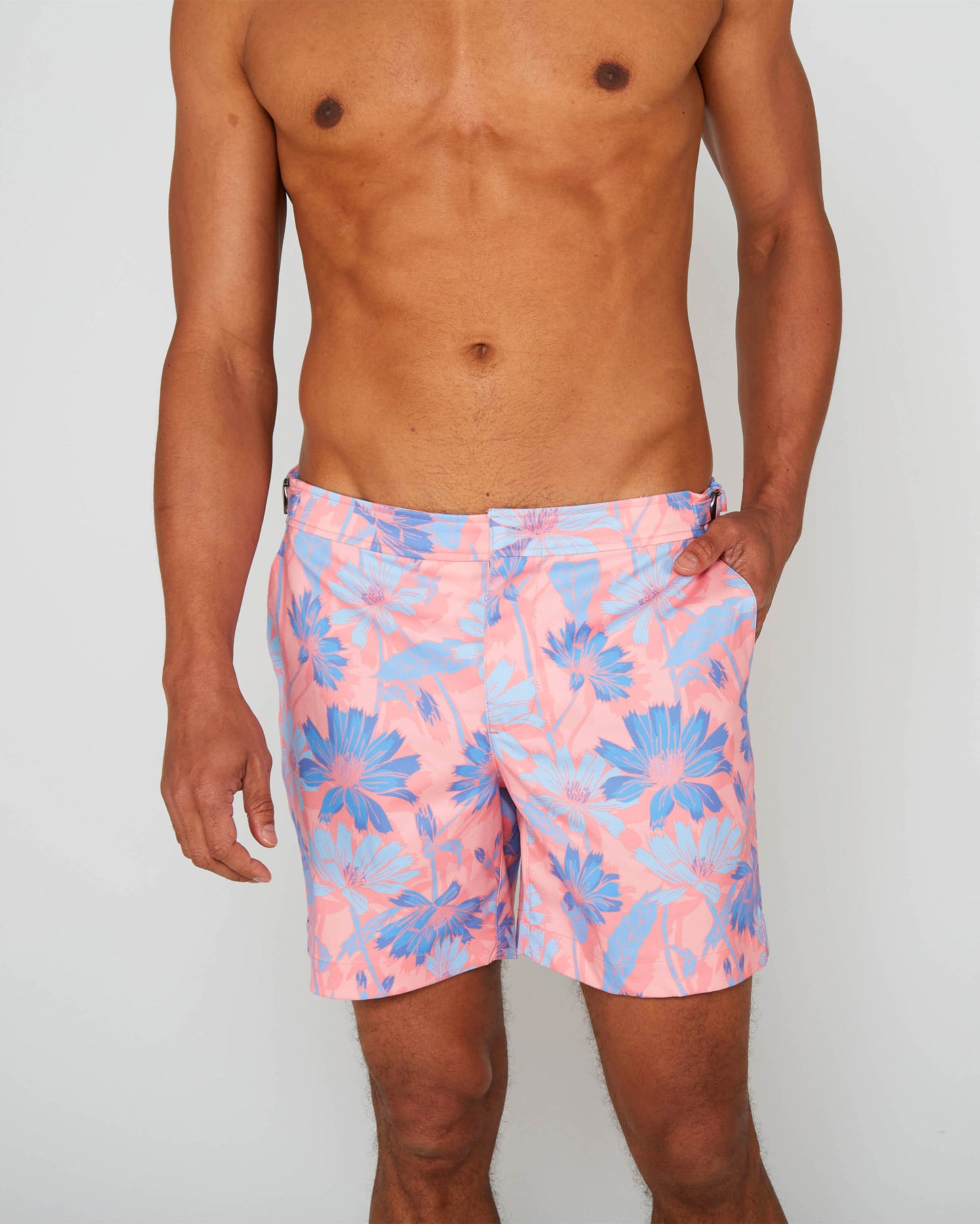 NEPTUNE SPRINGTIME TAILORED SWIM SHORT - PINK