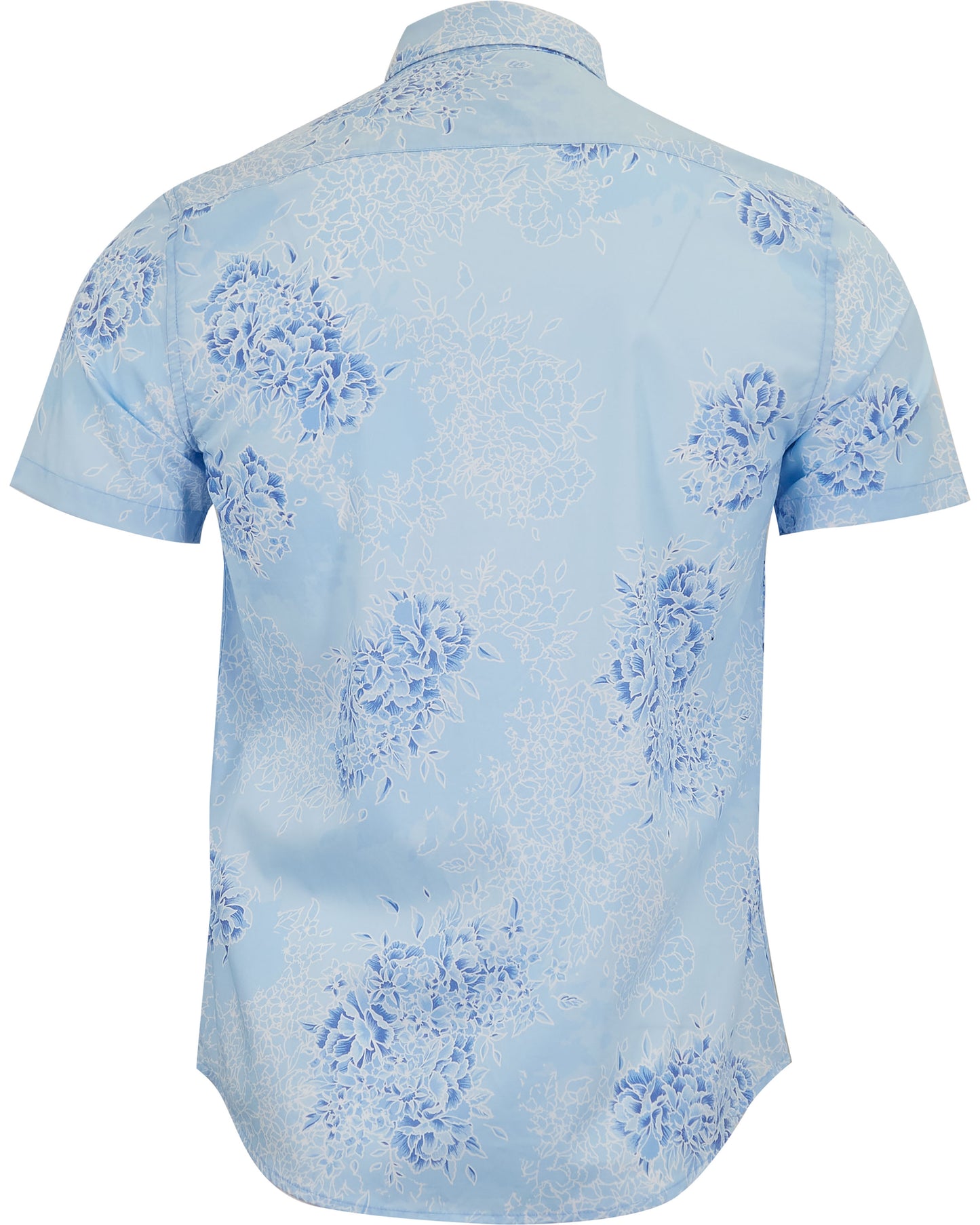 TIM BOUQUET ISLAND SHIRT - BLUE