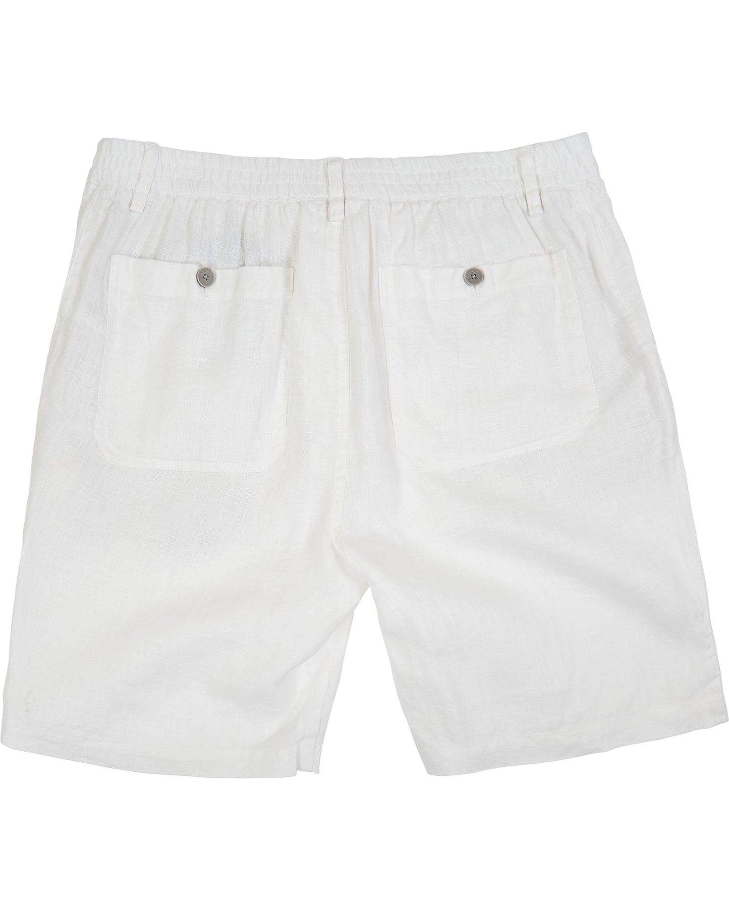 DEVONSHIRE LINEN SHORT - WHITE