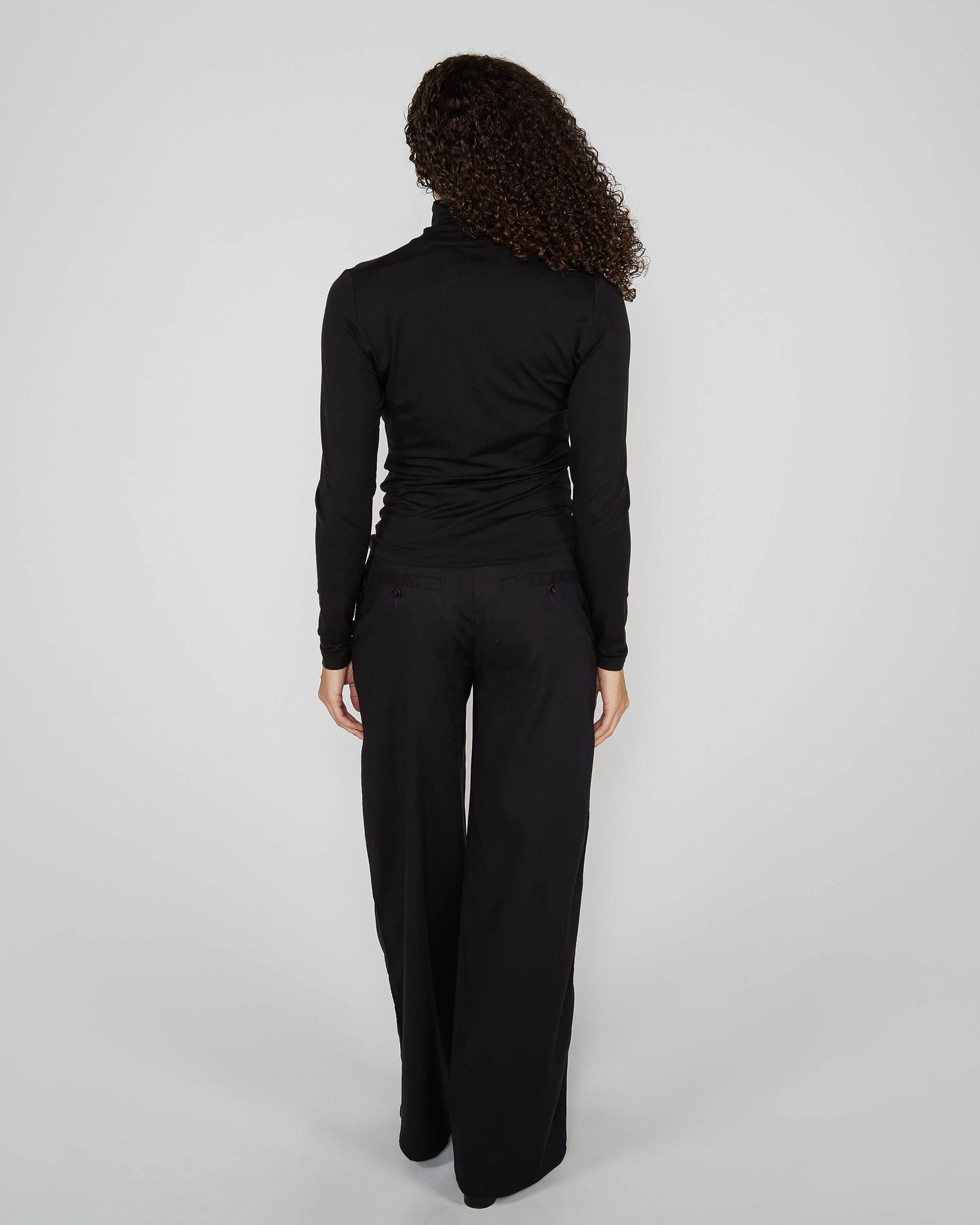 KATE TURTLENECK - BLACK