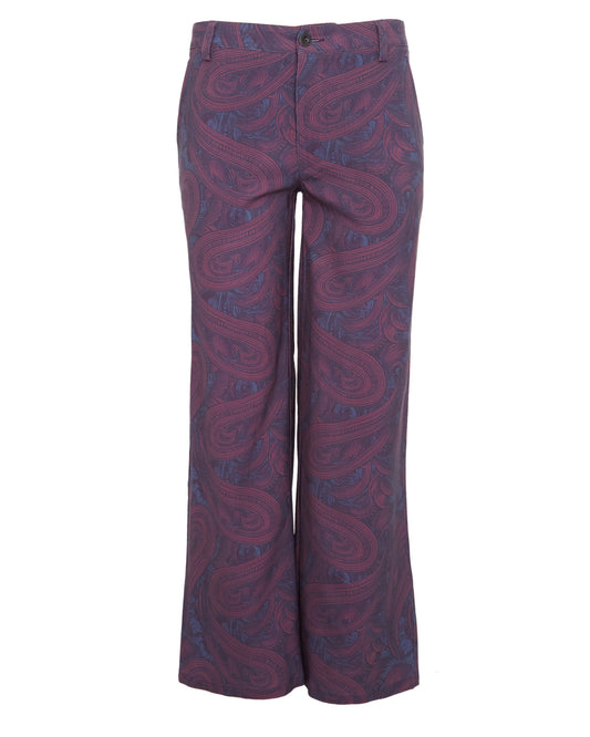PHOEBE TAILORED PANT - BADALONA PLUM