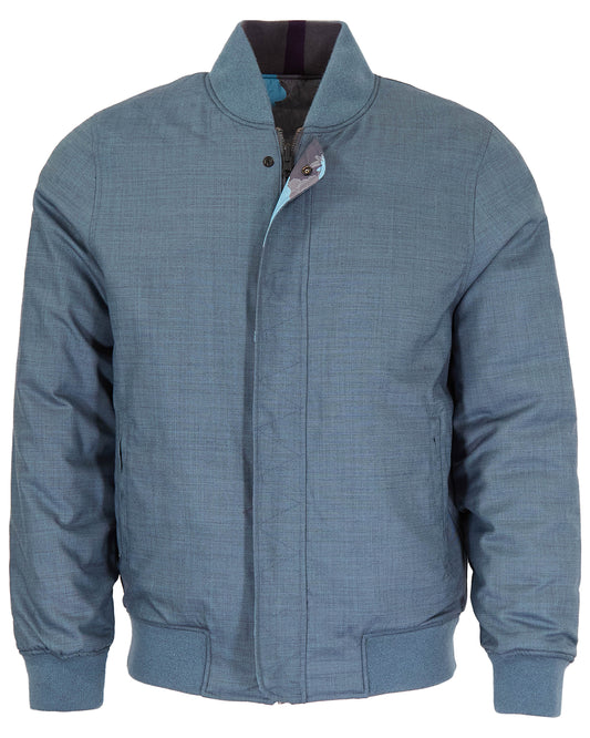 JENKIN REVERSIBLE BLOUSON JACKET - SLATE