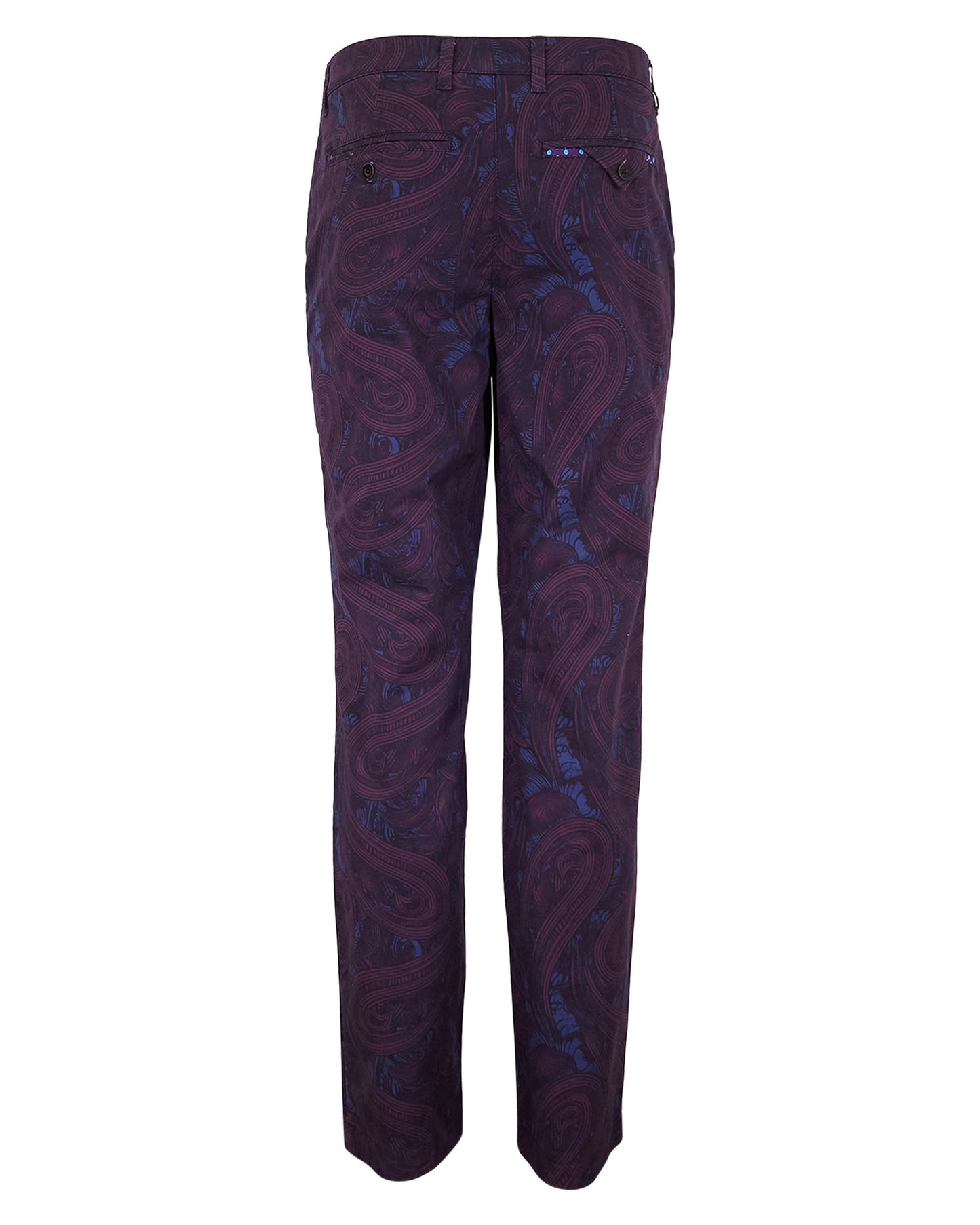 CHARLES PAISLEY BADALONA PANT - PLUM