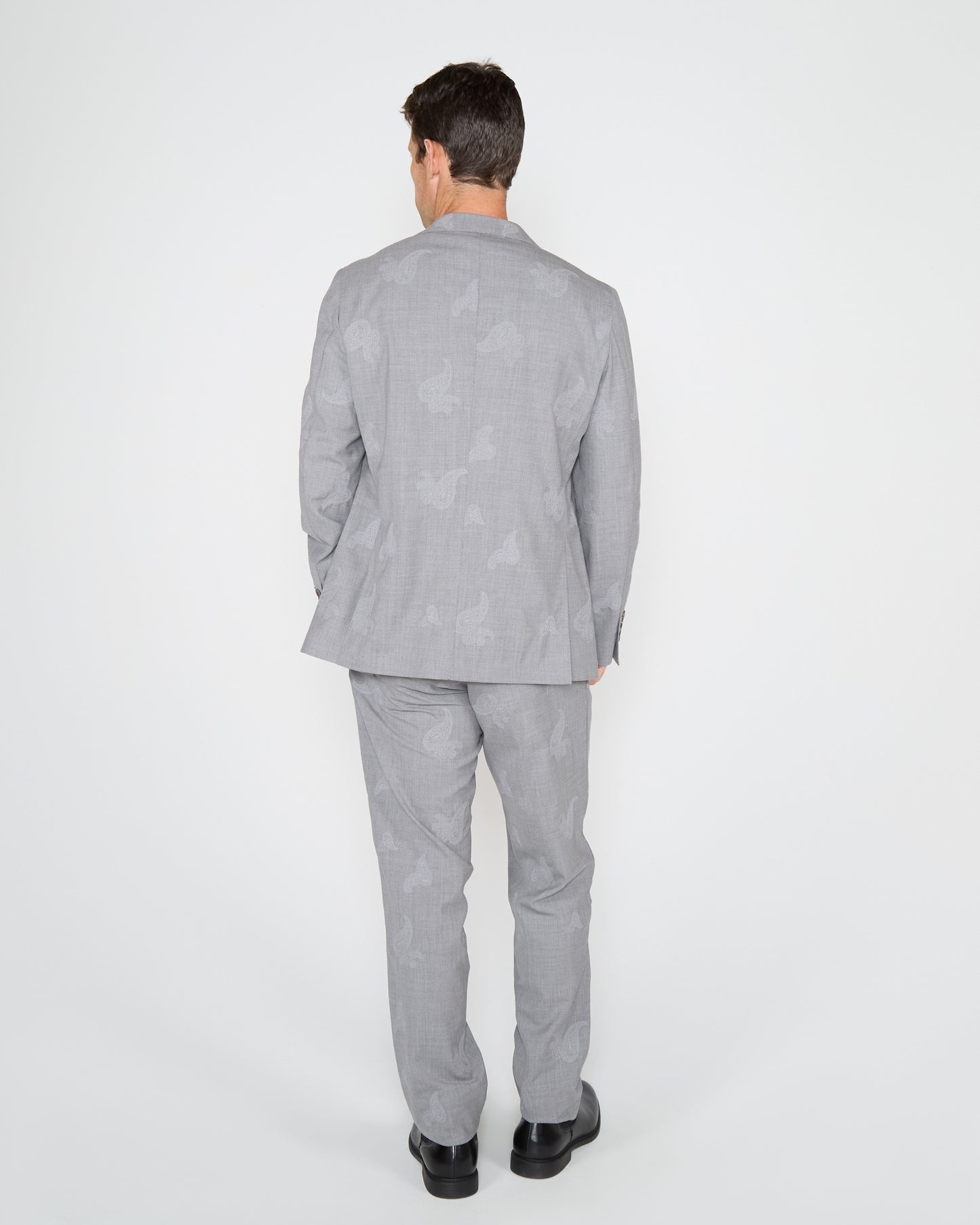 JAQUES WOOL BLAZER - FLANNEL