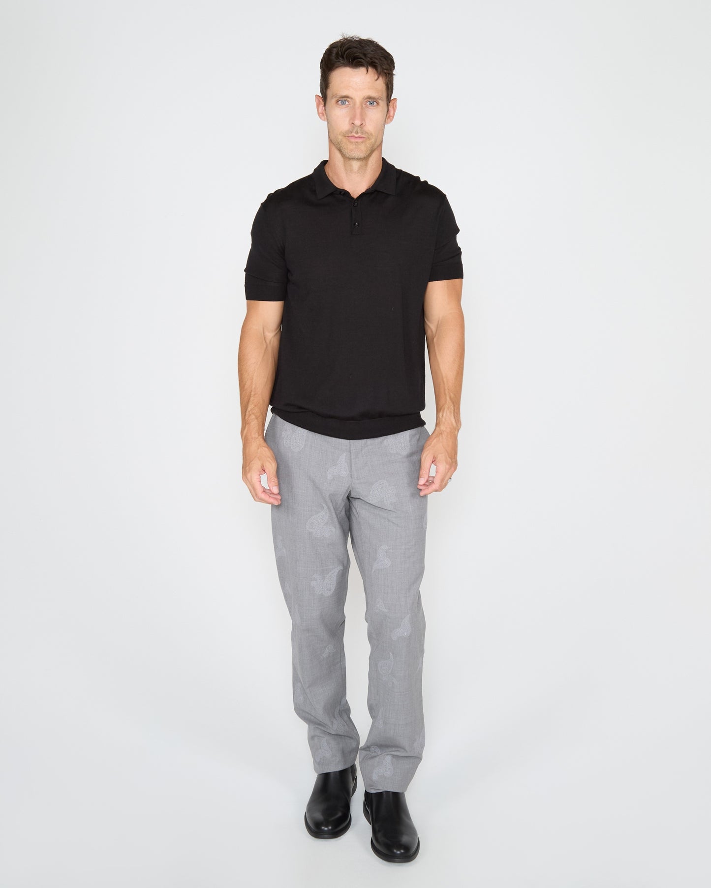 PICKFORD WOOL PANT - FLANNEL