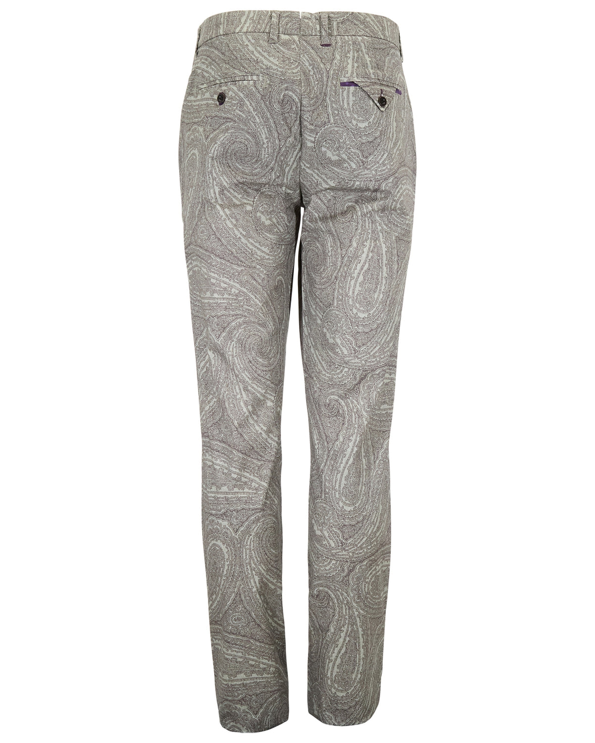 CASPIAN MOUNTAIN PAISLEY SAGE MEN'S STRETCH COTTON CHINO PANT