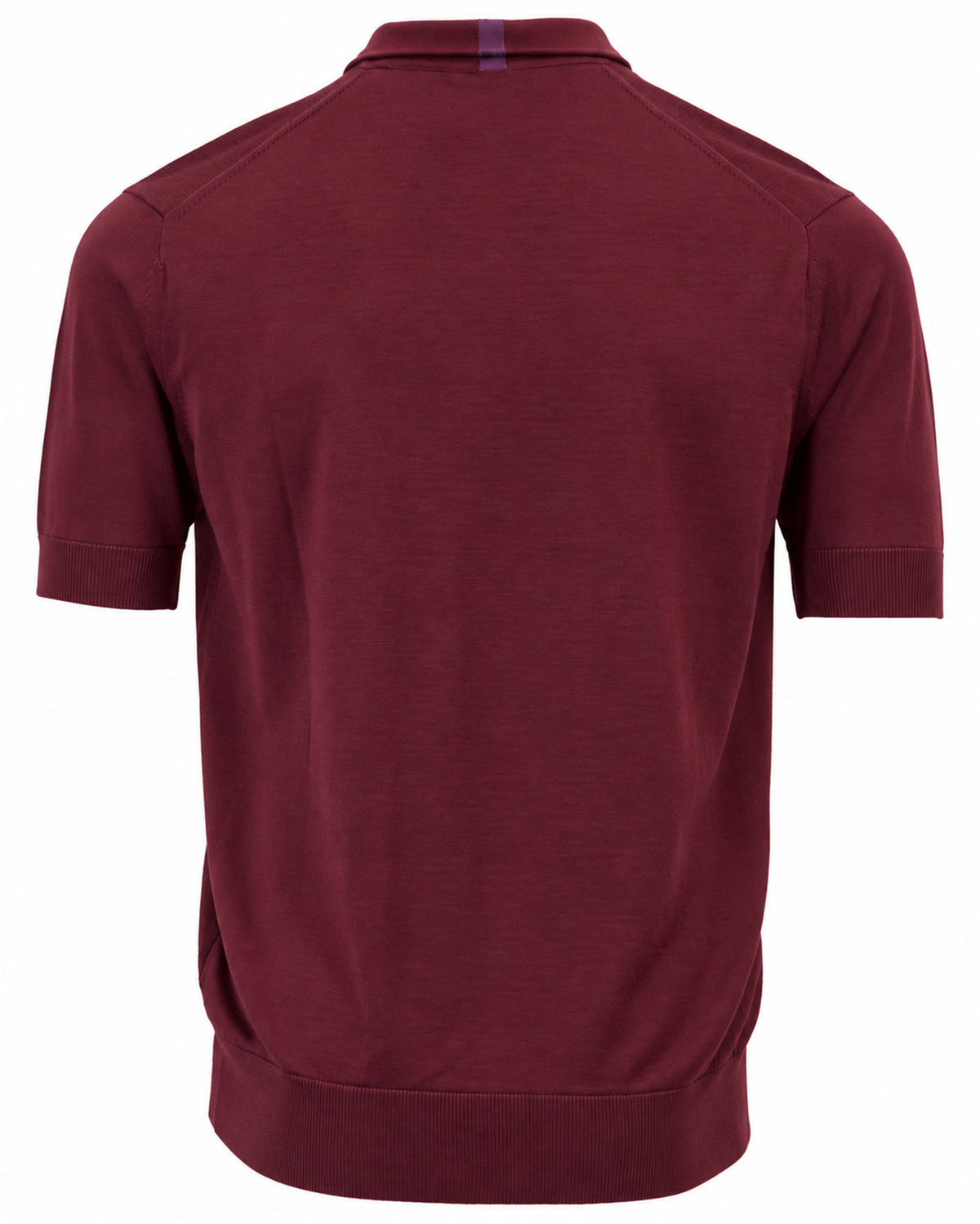 PILGRIM PORT MEN'S MERINO SILK CASHMERE POLO SWEATER