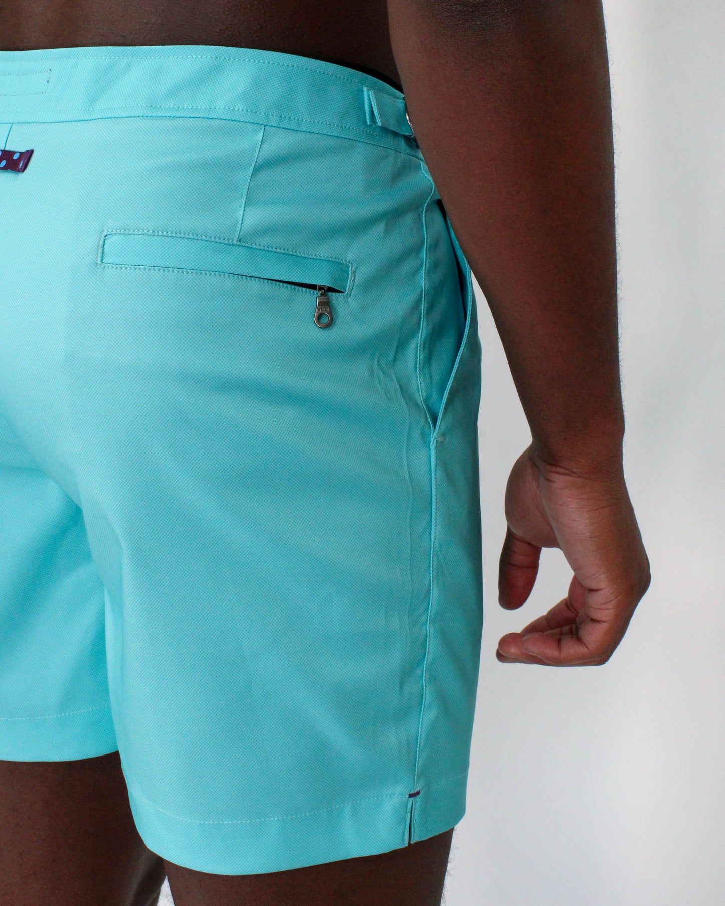 POOL OXFORD SWIM SHORT IN LAGOON