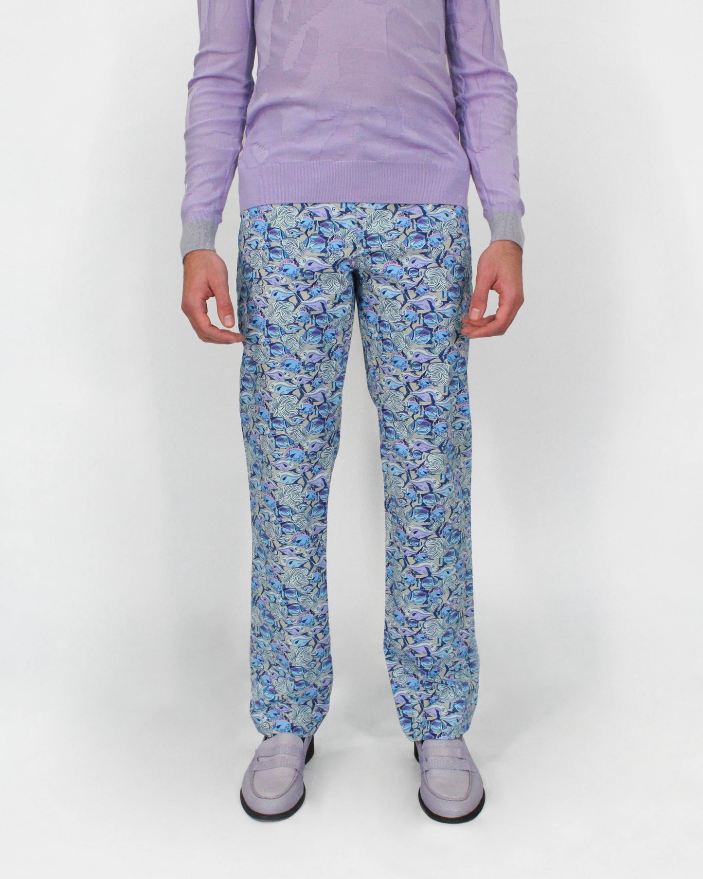 CHARLES FISH SKOOL PANTS IN PUMICE