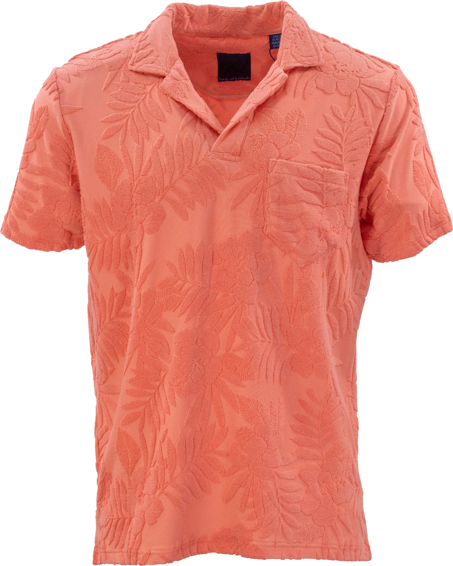JOHNNY FARM FLORAL TERRY CORAL