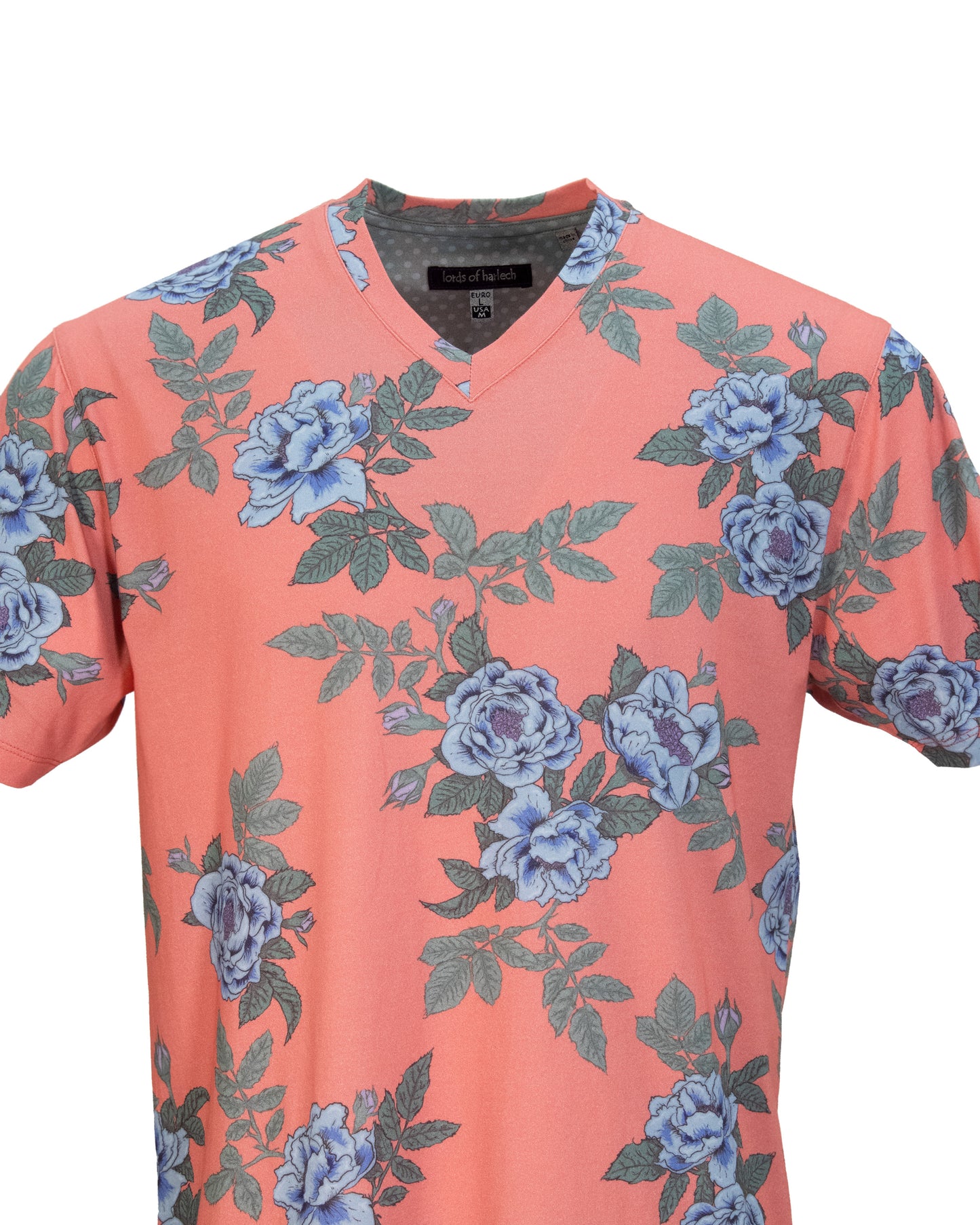 MAZE FLOATING FORNA V-NECK TEE IN GERANIUM