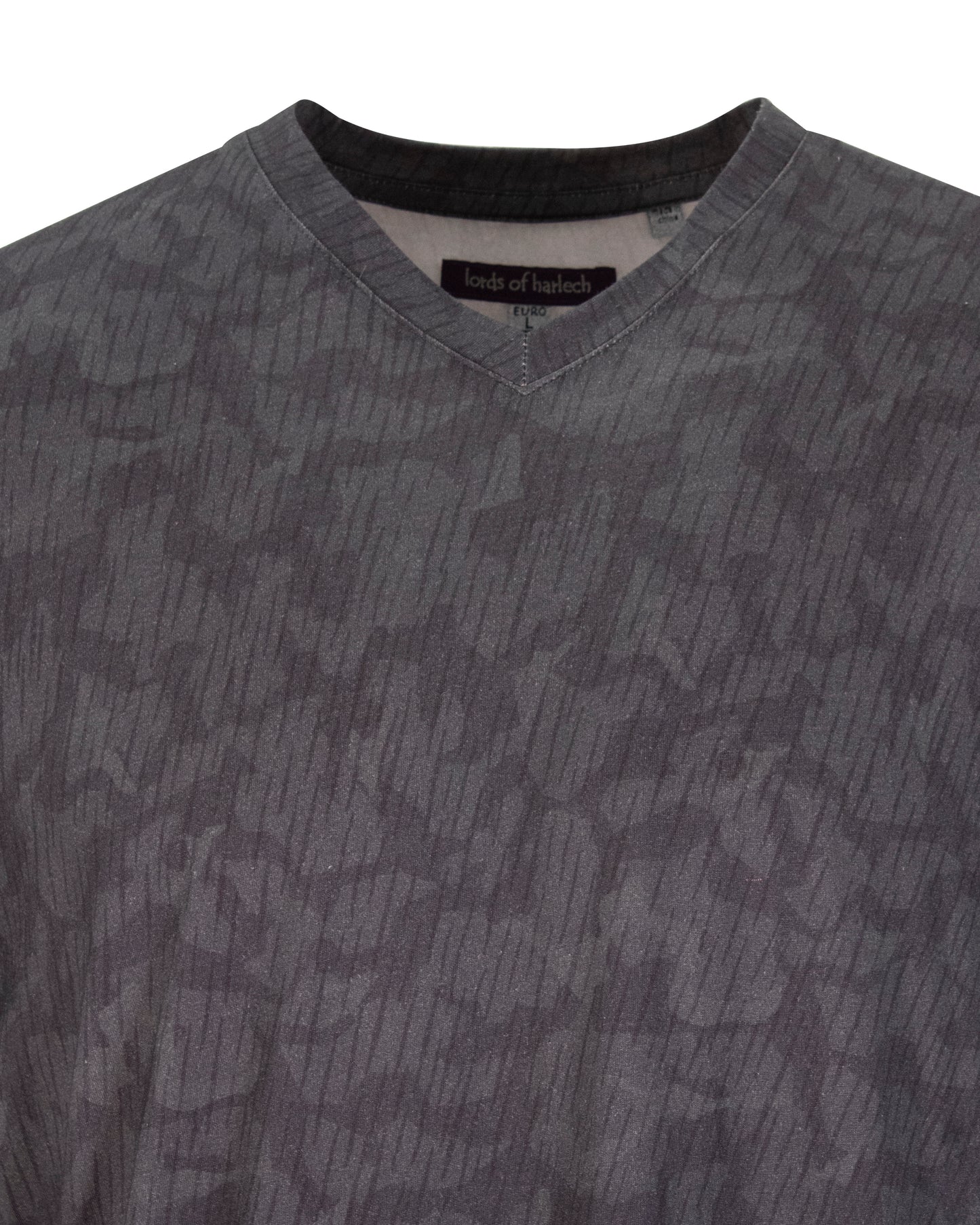 Maze Rain Camo Smoke V-Neck Tee