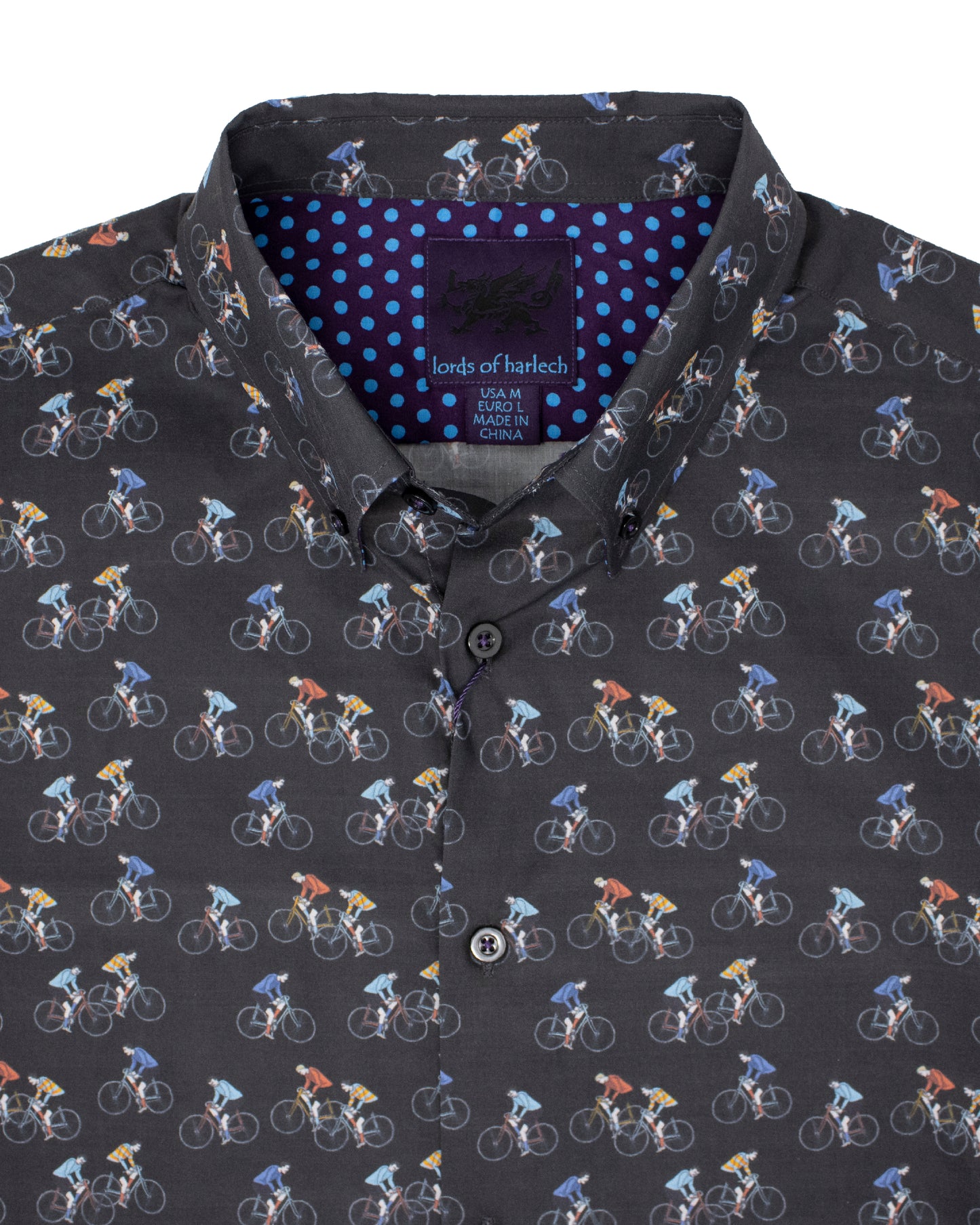 Mitchell Cyclist Black Shirt