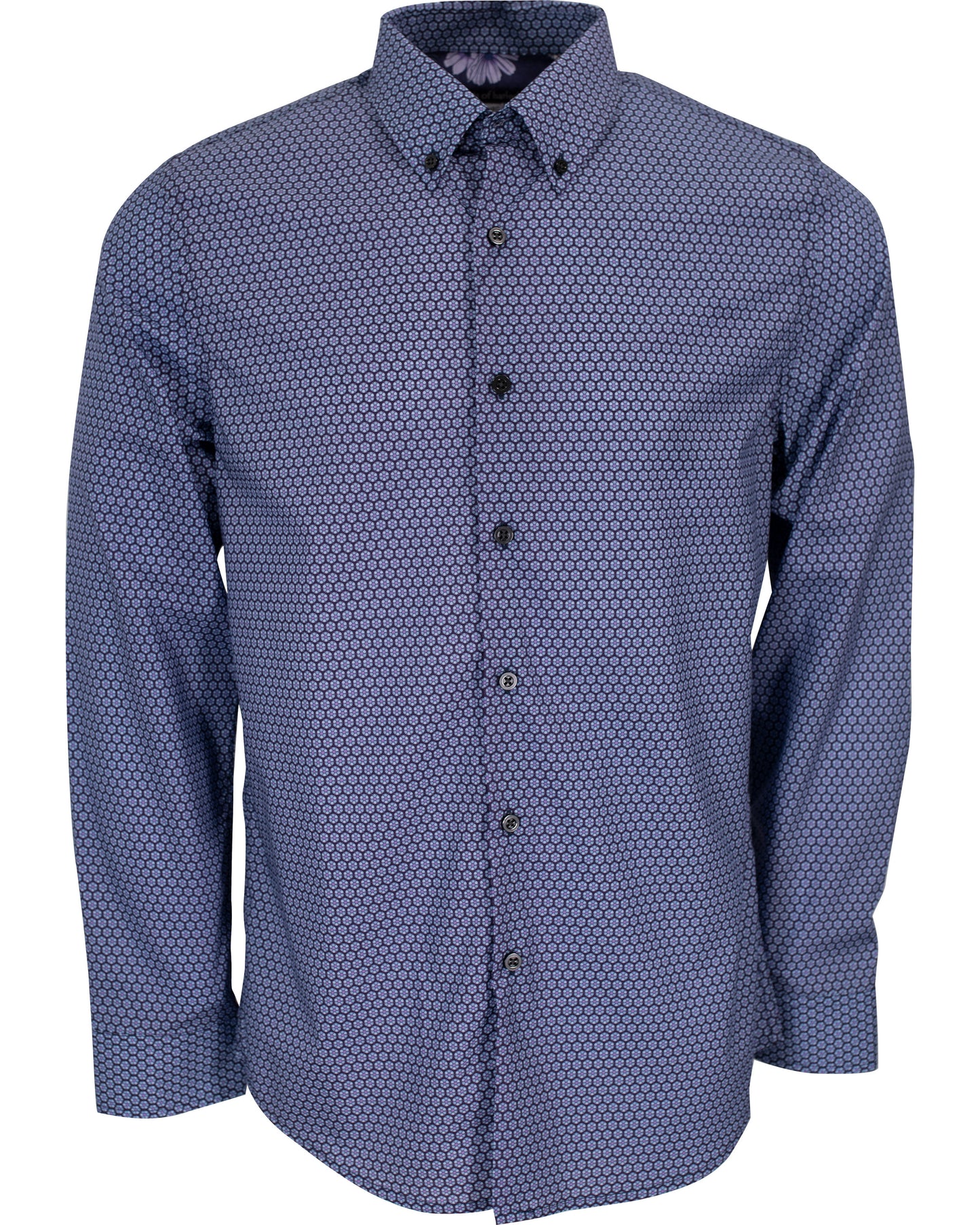 MORRIS BALLS SHIRT IN HELIO