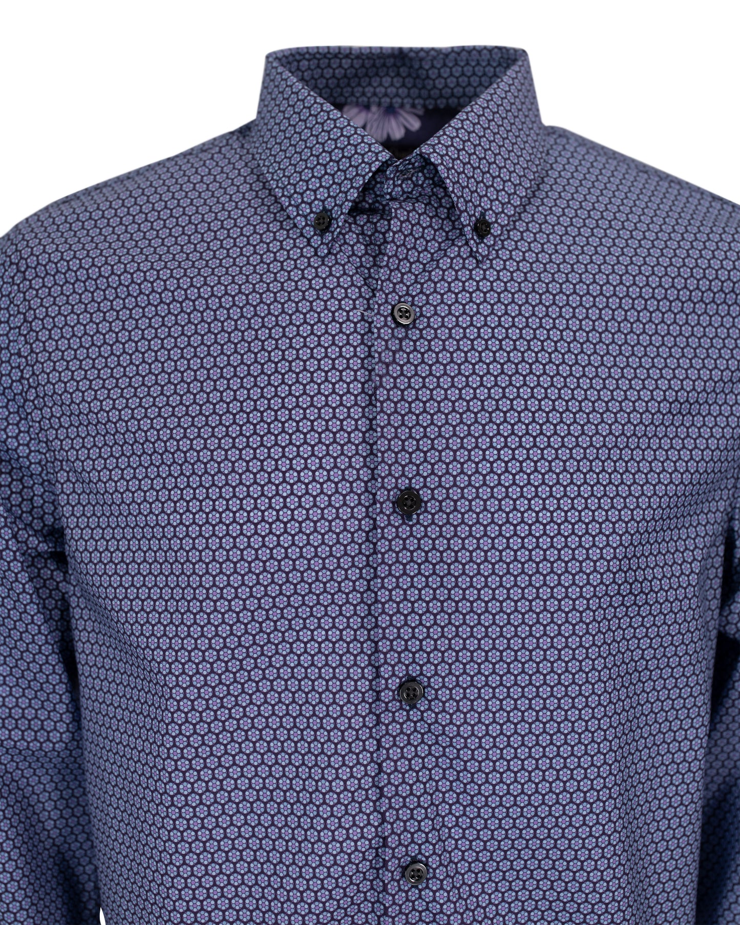 MORRIS BALLS SHIRT IN HELIO