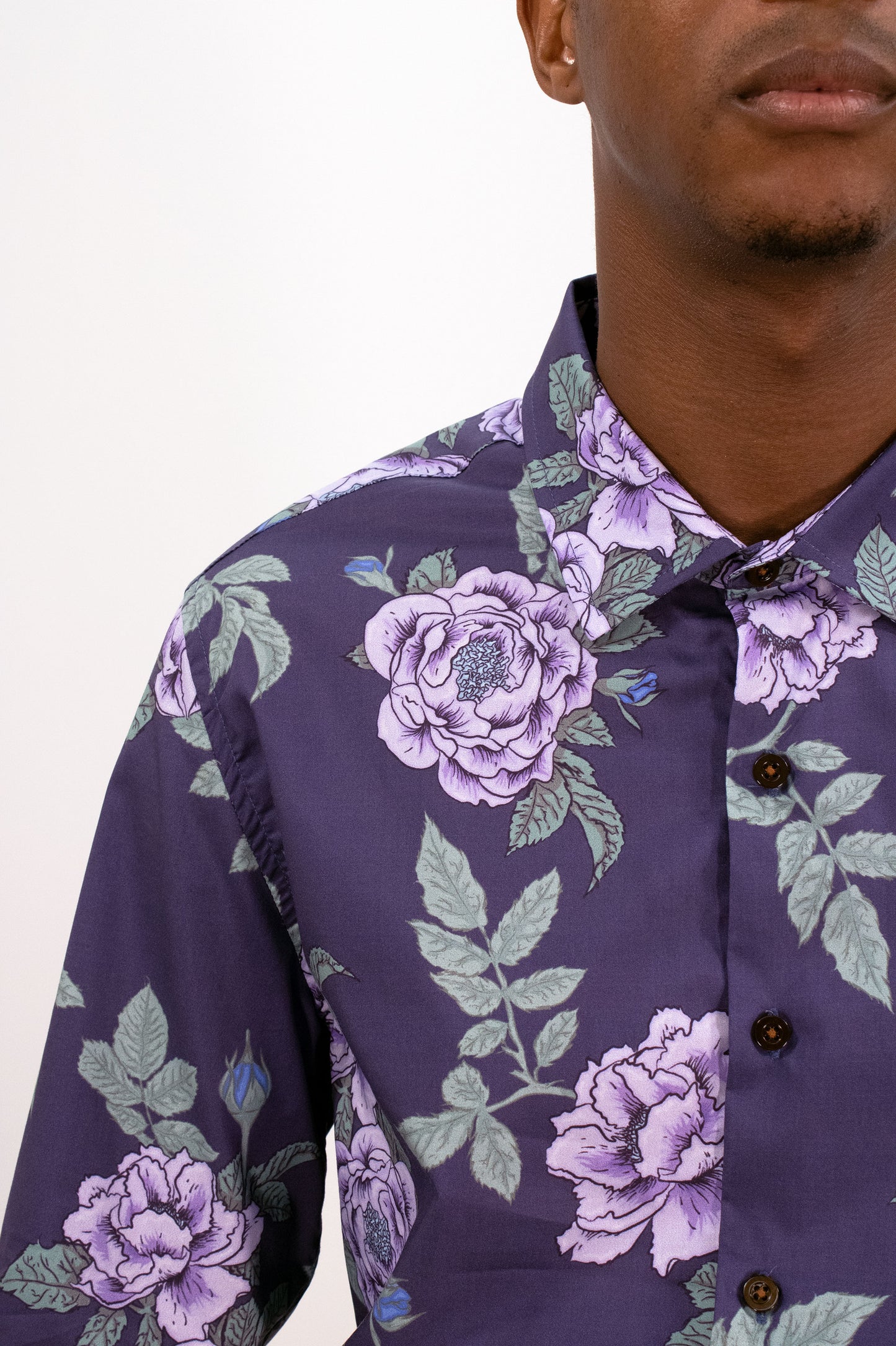 NIGEL FLOATING FORNA SHIRT IN SKIPPER