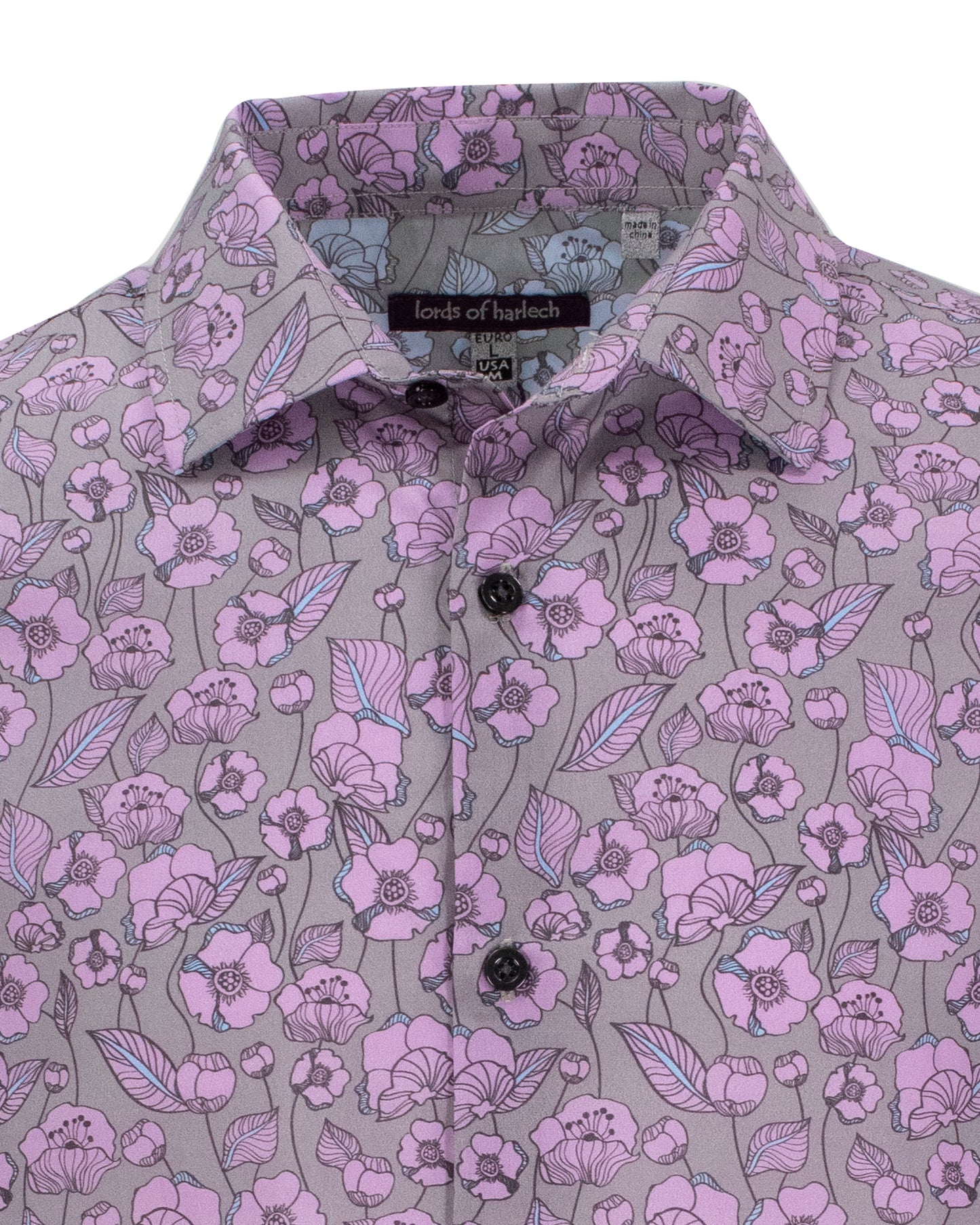 Nigel Notorious Floral Orchid Shirt