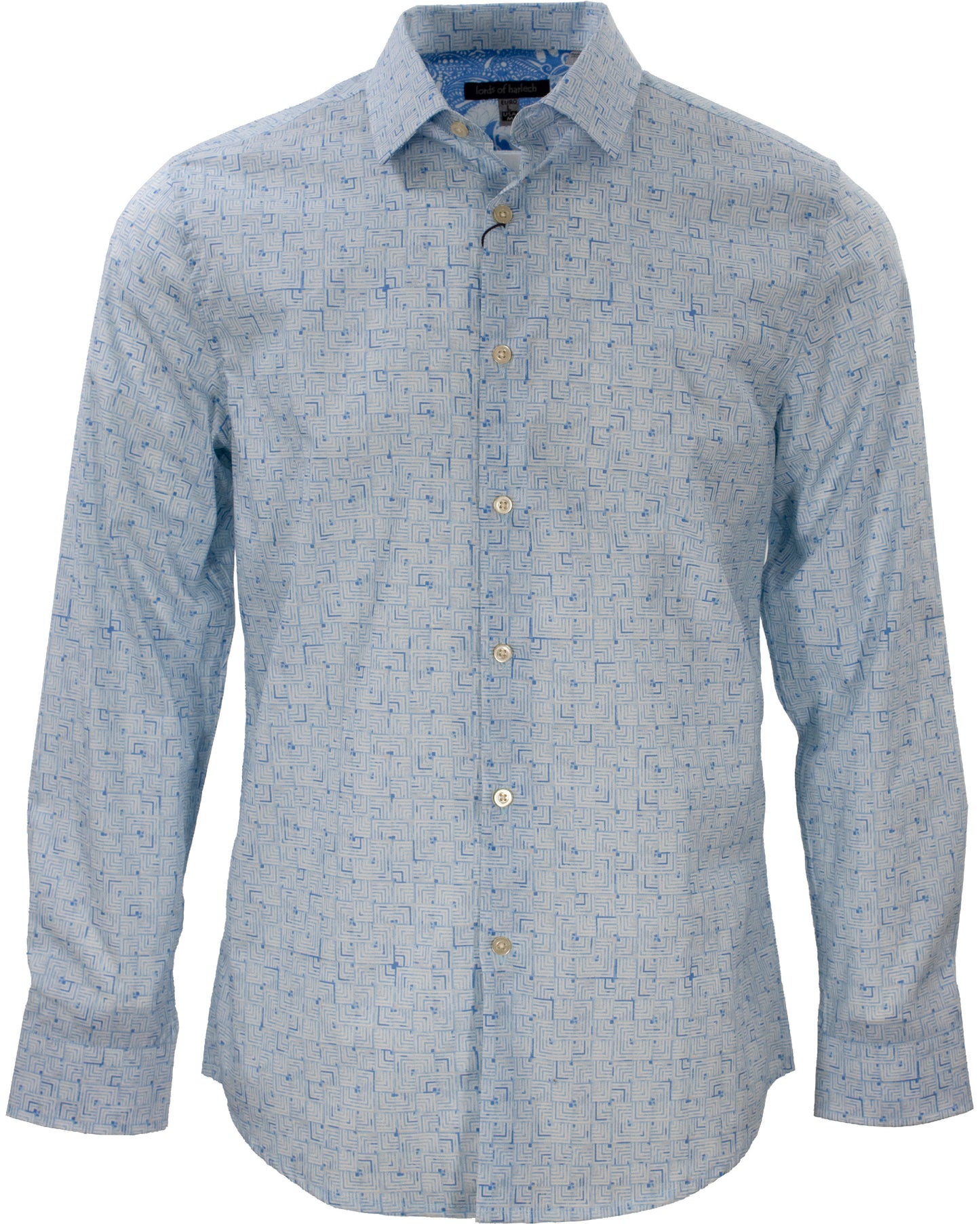 Nigel Parguet Blue Shirt
