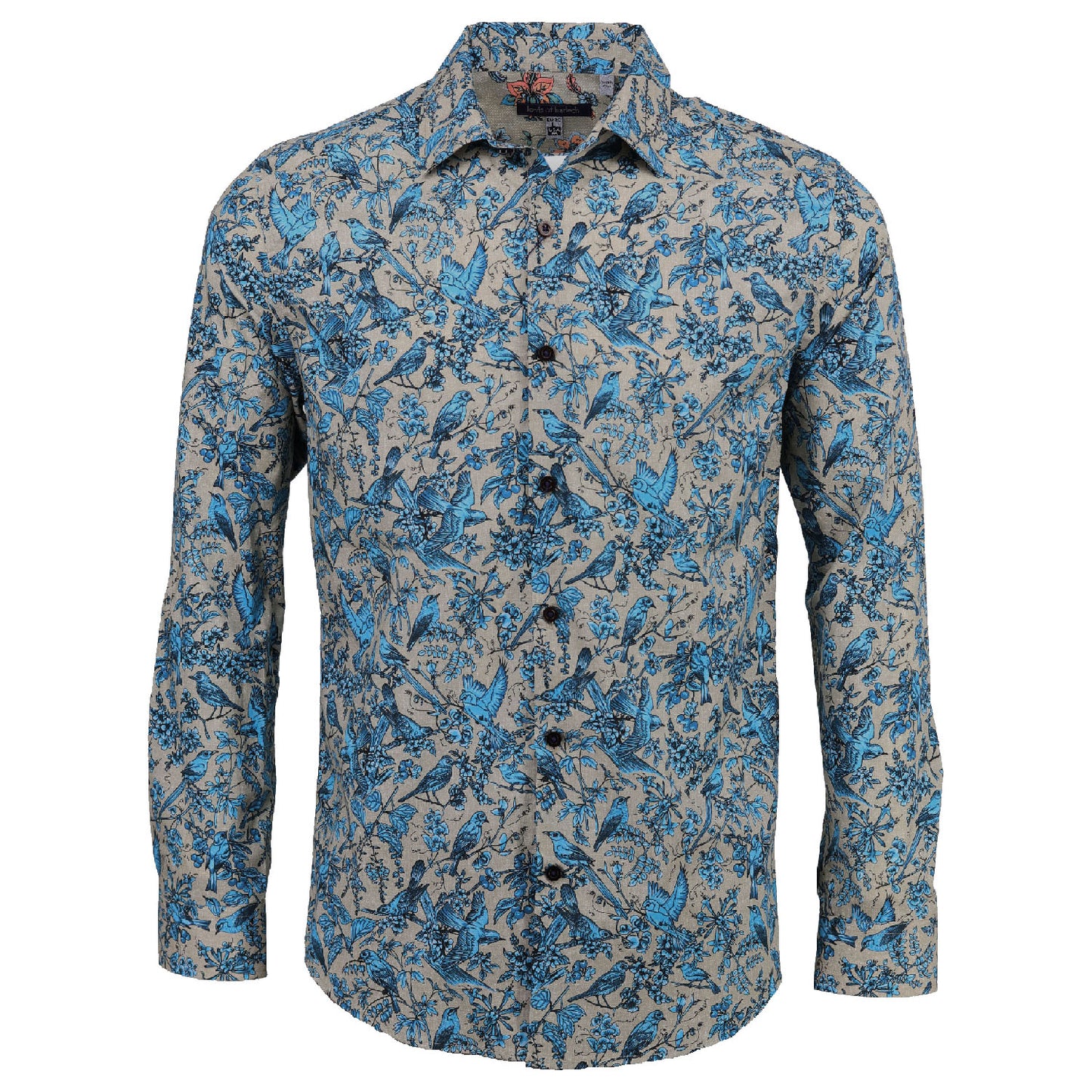 Nigel Simple Birds Tan Shirt