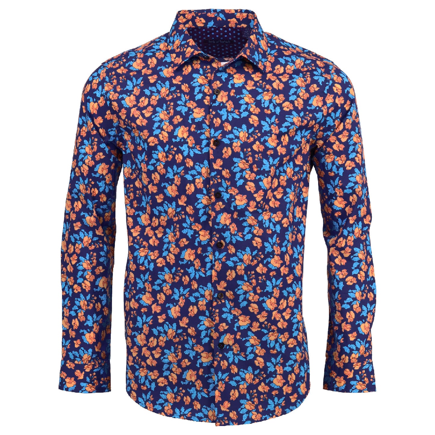 Norman Windy Flowers Navy Shirt