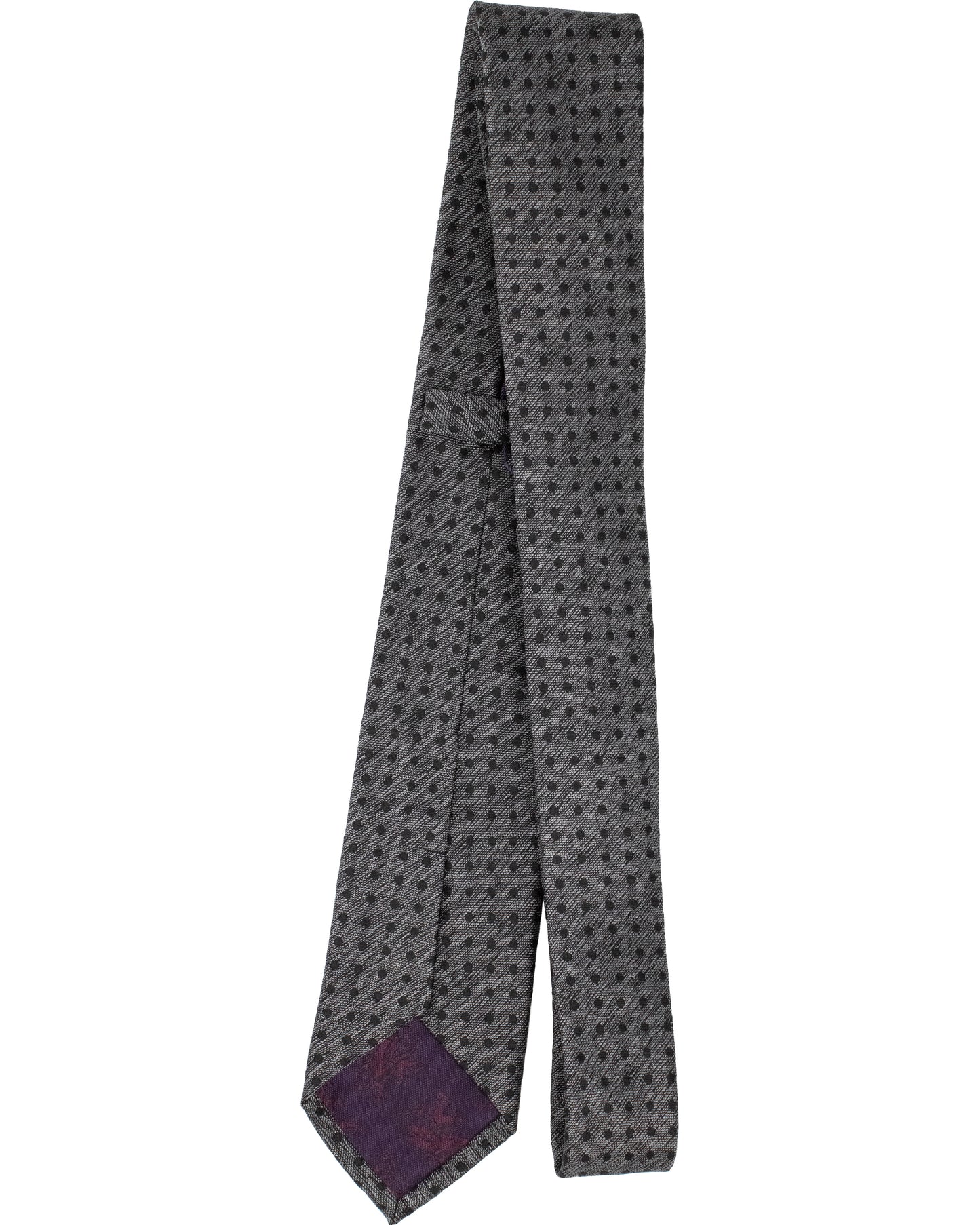 Polka Black Tie