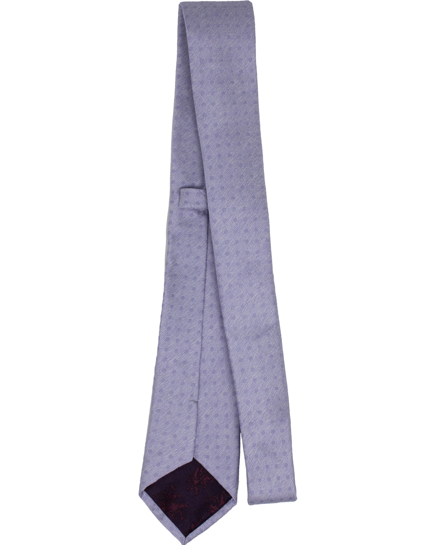 Polka Lilac Tie