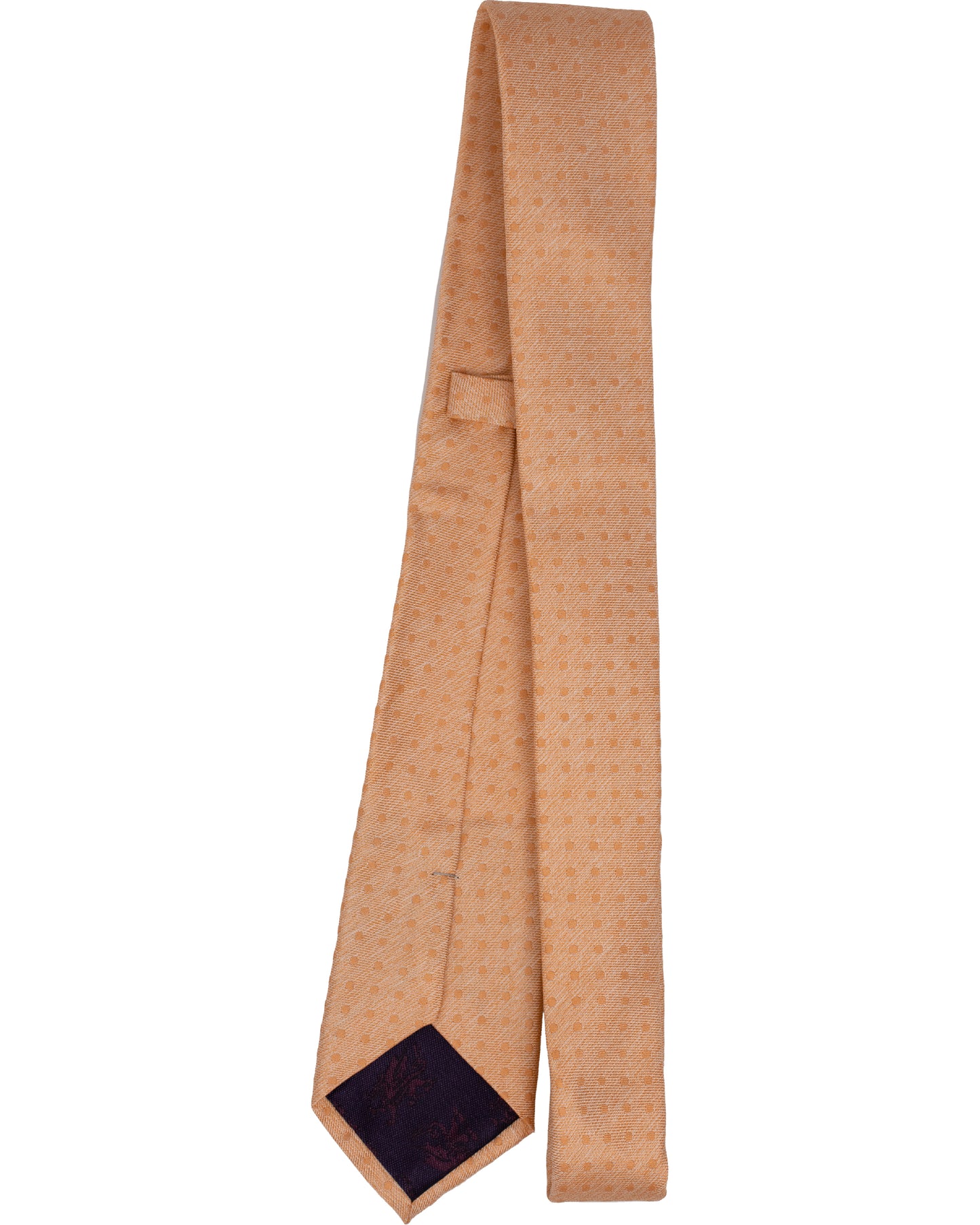 Polk Peach Tie