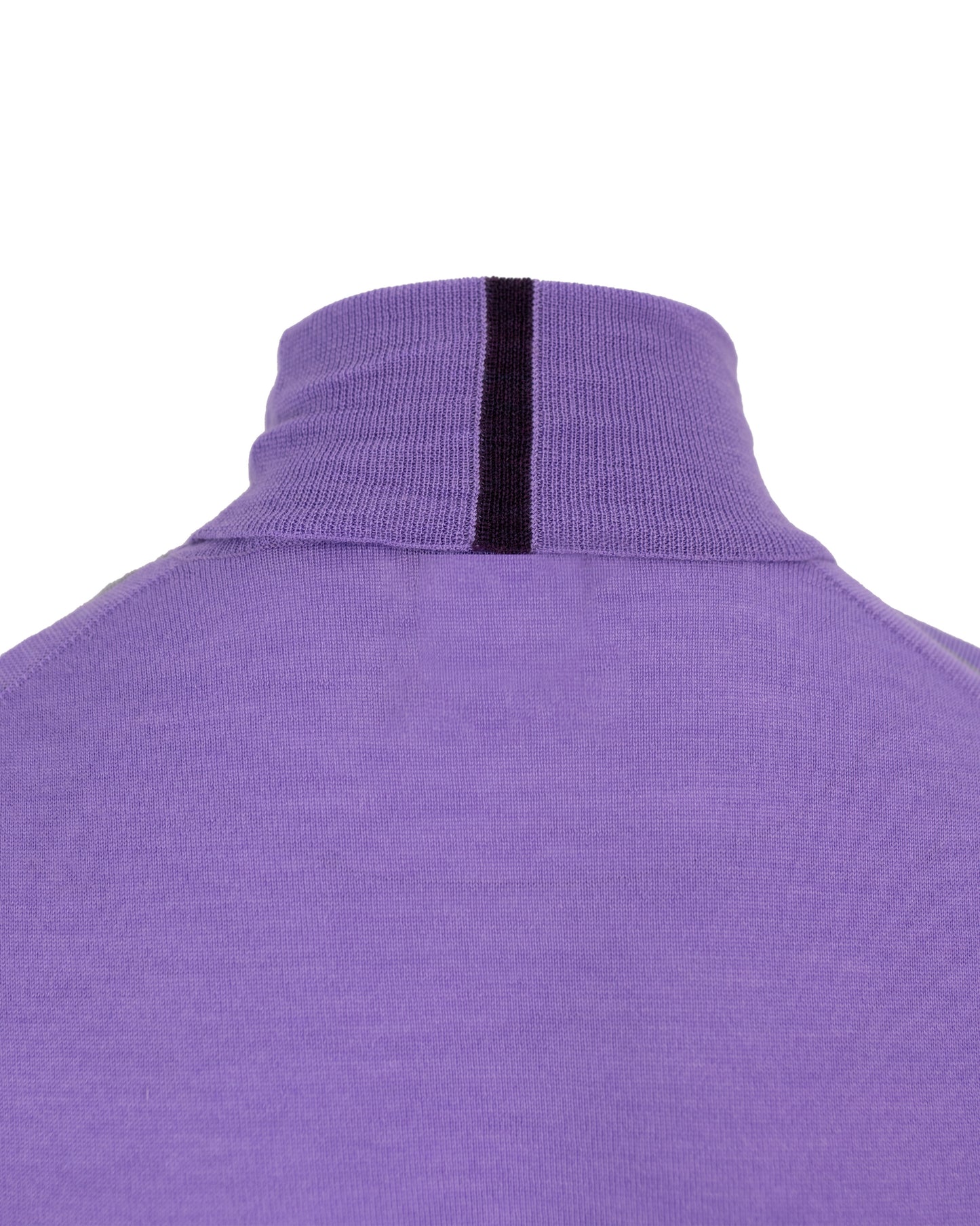 RONALD MERINO TURTLENECK SWEATER IN LAVENDER