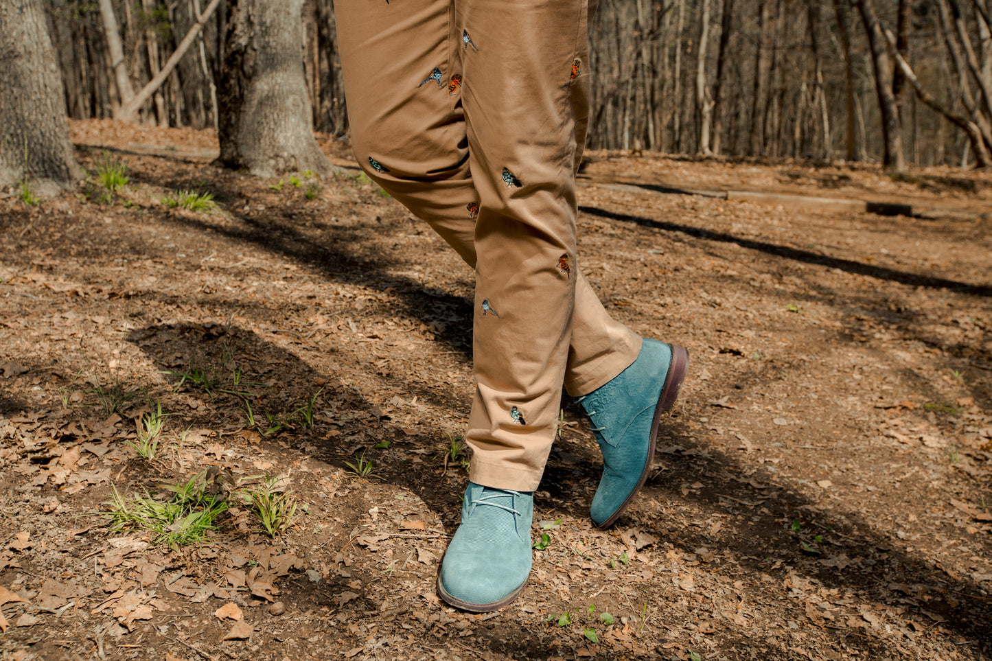 Woodchuck Teal Chukka Boot