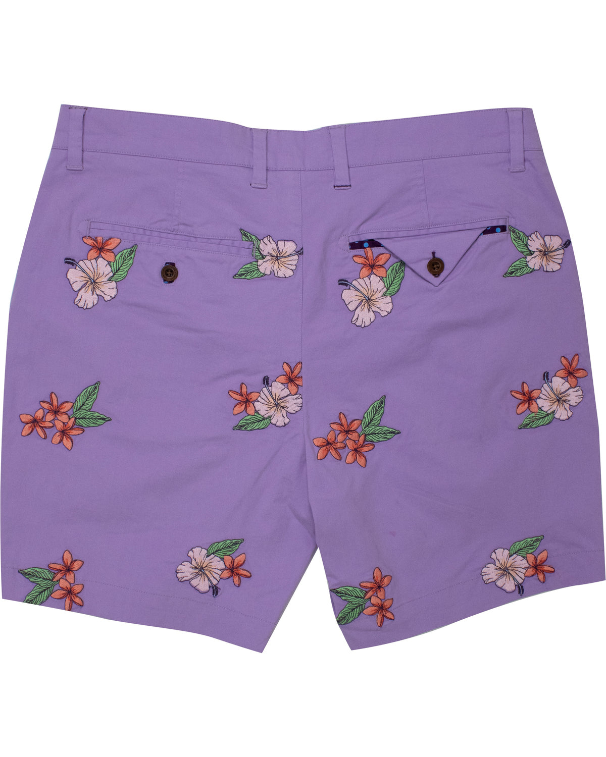 EDWARD LILAC MULTI FLOWER EMBROIDERY