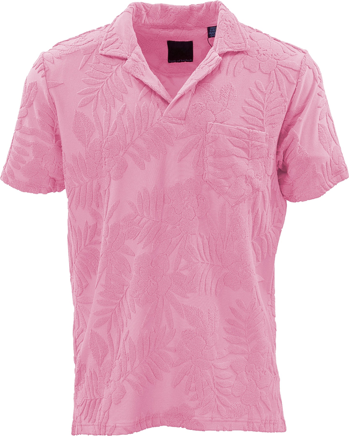 JOHNNY FARM FLORAL TERRY PINK