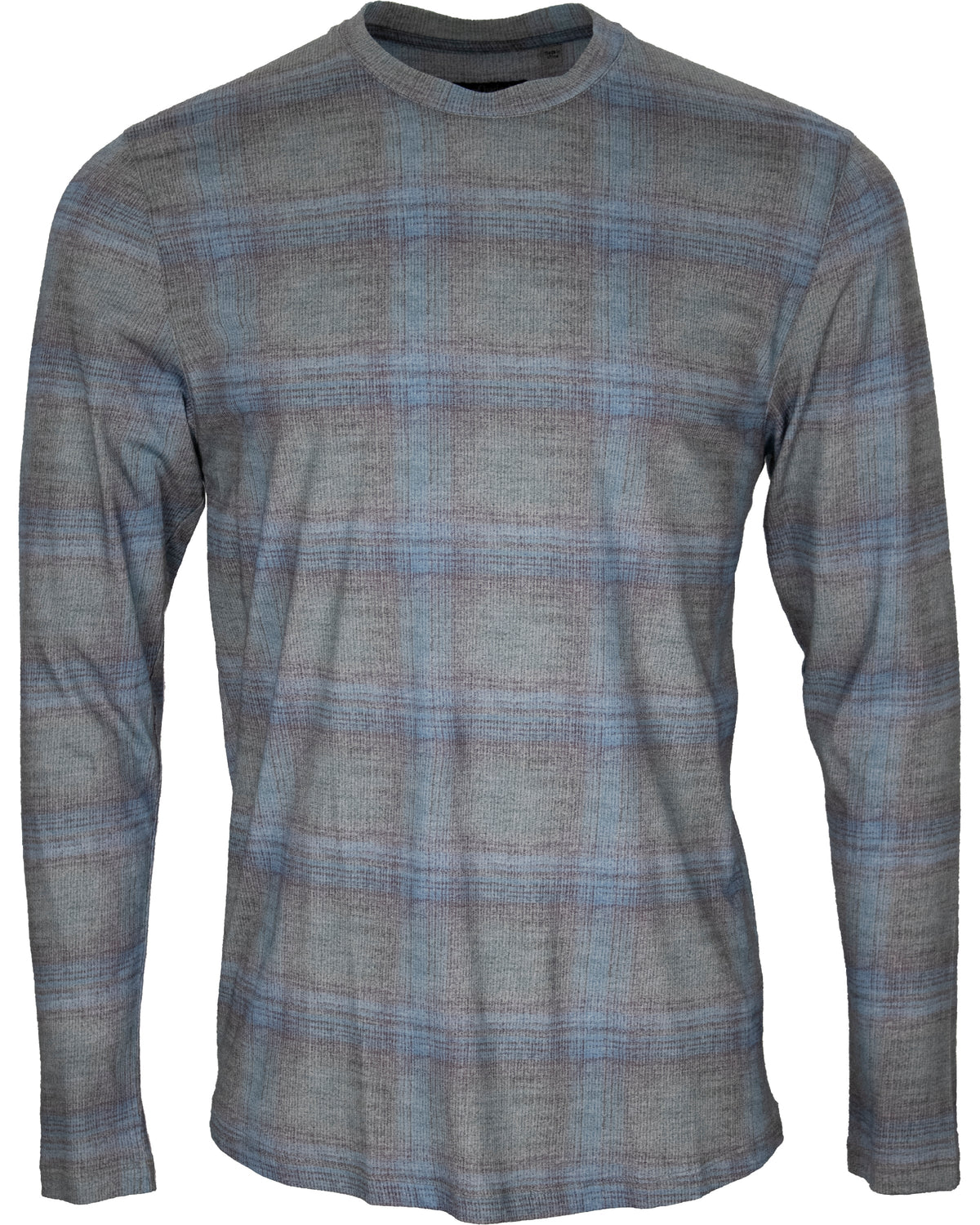 Monty Tartan Fog Crew Neck Tee