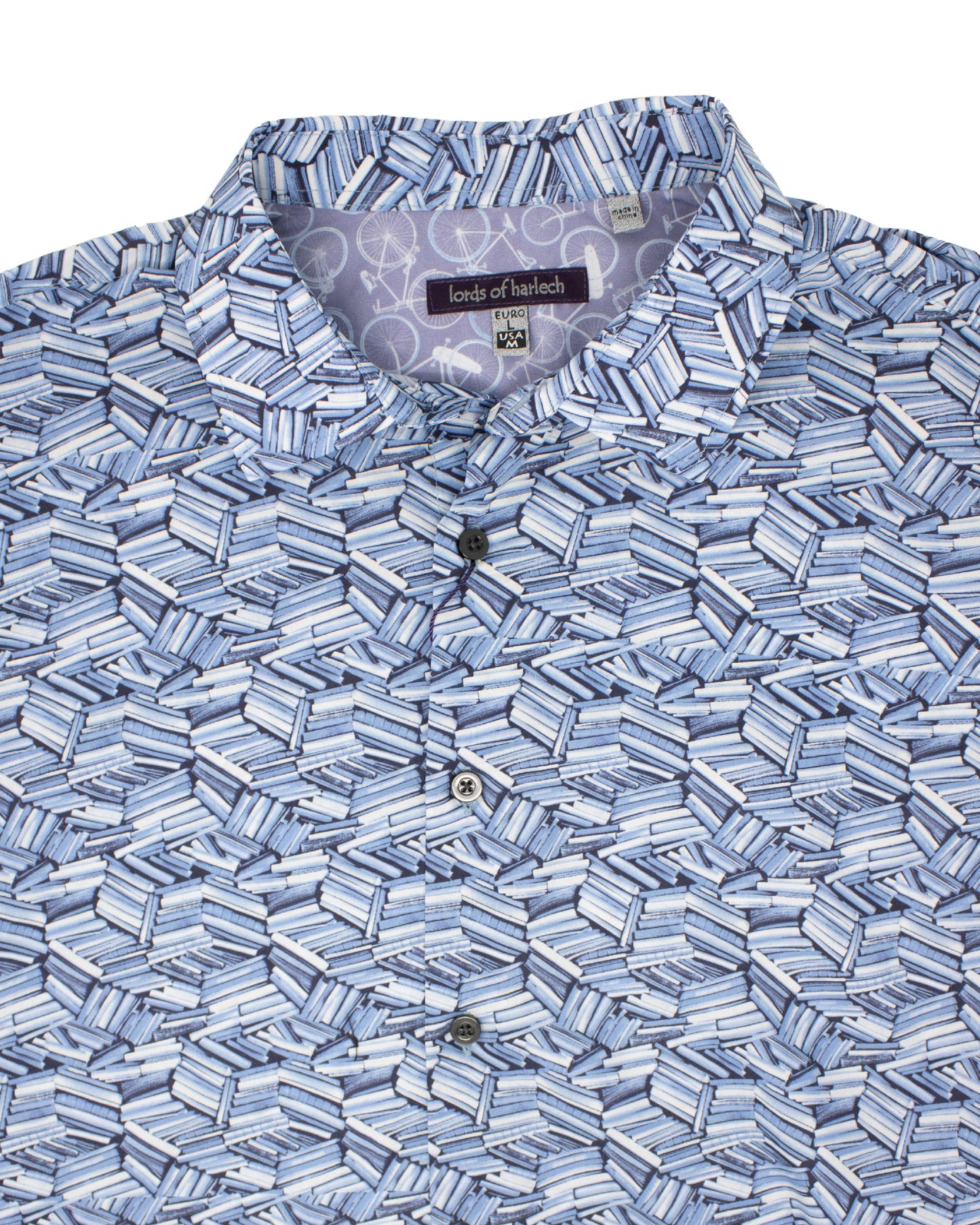 Nigel Books Blue Shirt