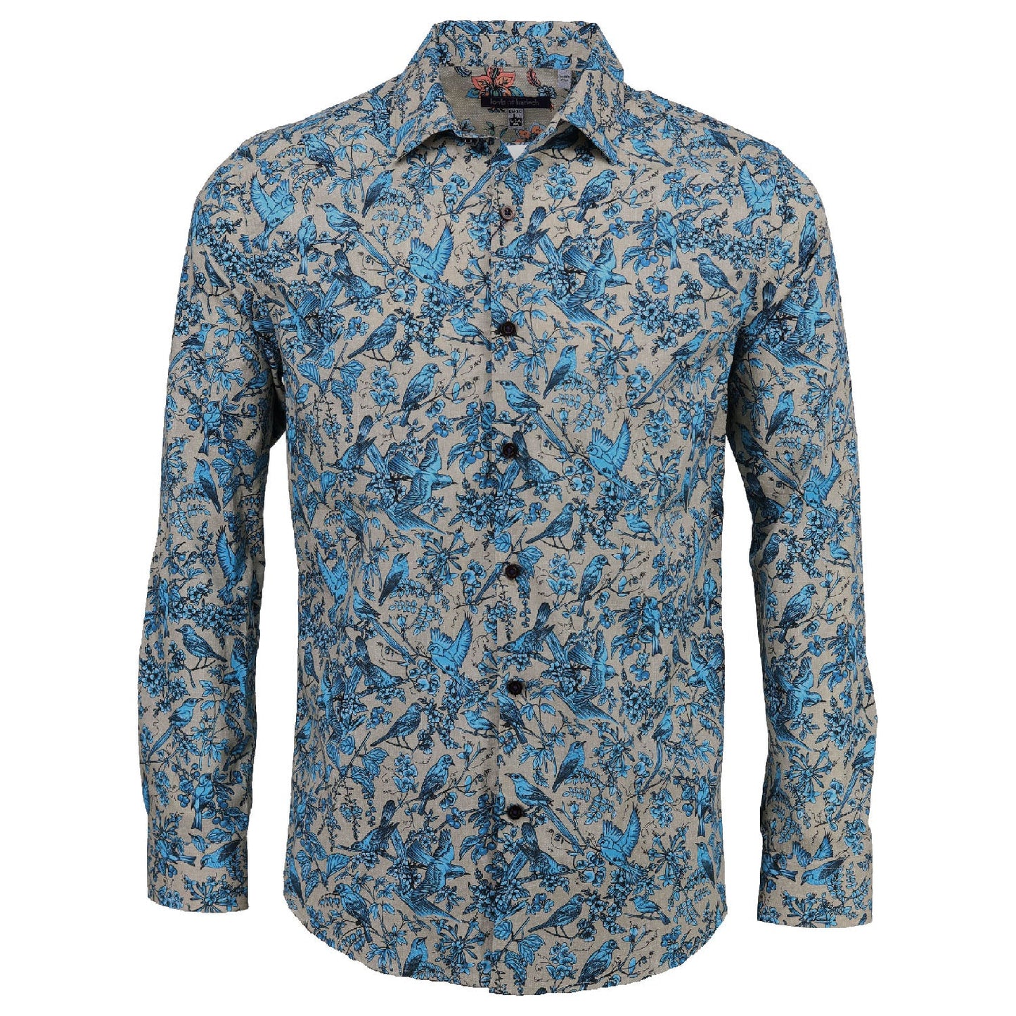 Nigel Simple Birds Tan Shirt