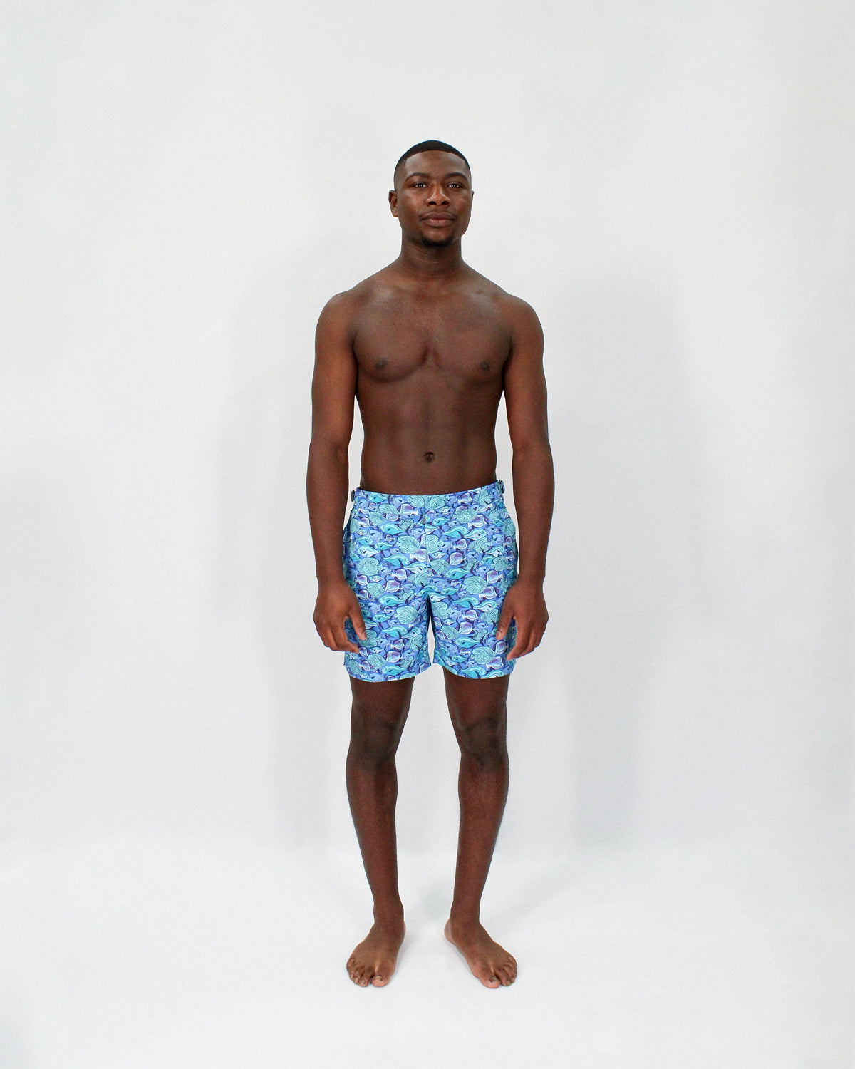 POOL FISH SKOOL SWIM SHORT IN LAGOON